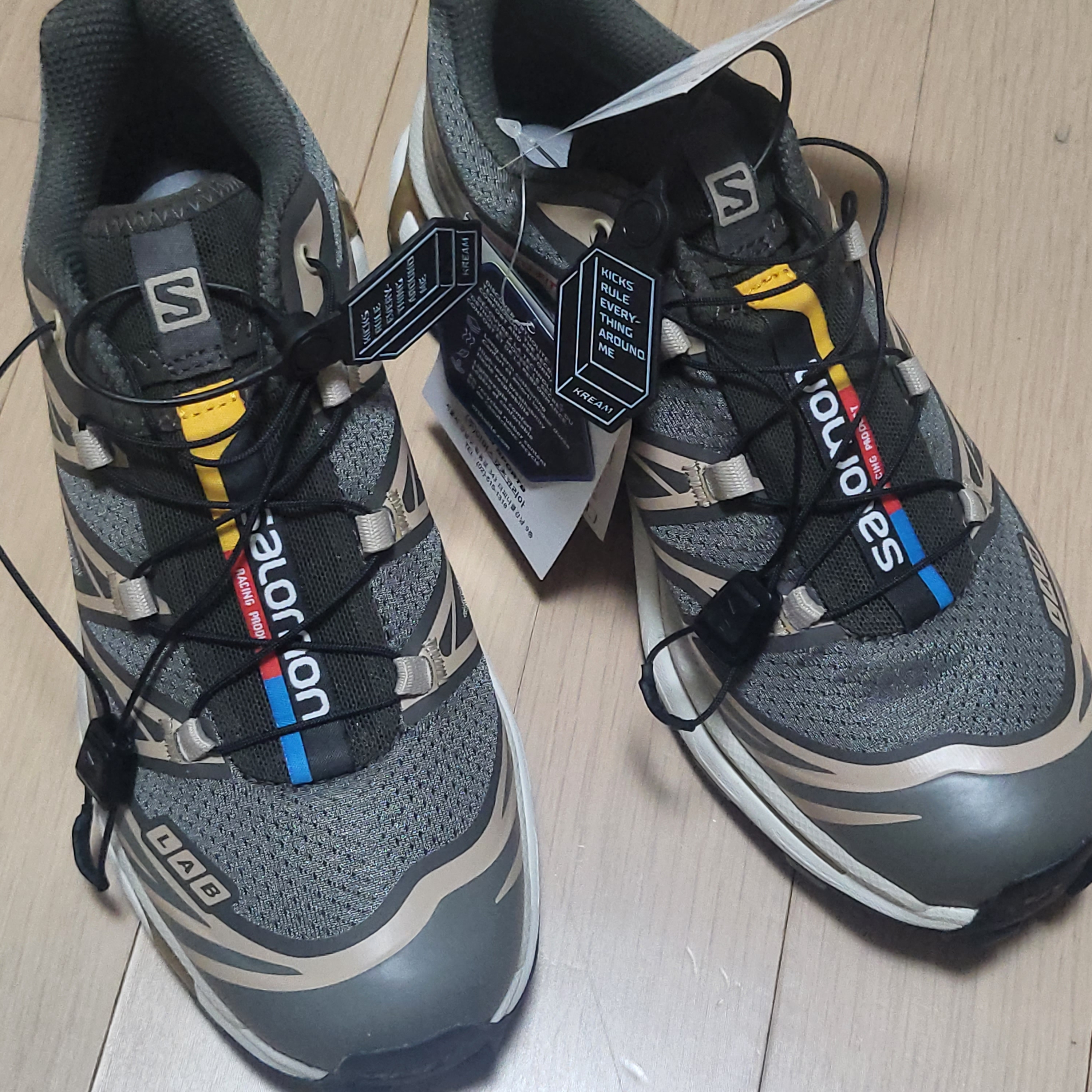 Salomon XT-6 Beluga Pewter 착용 스타일