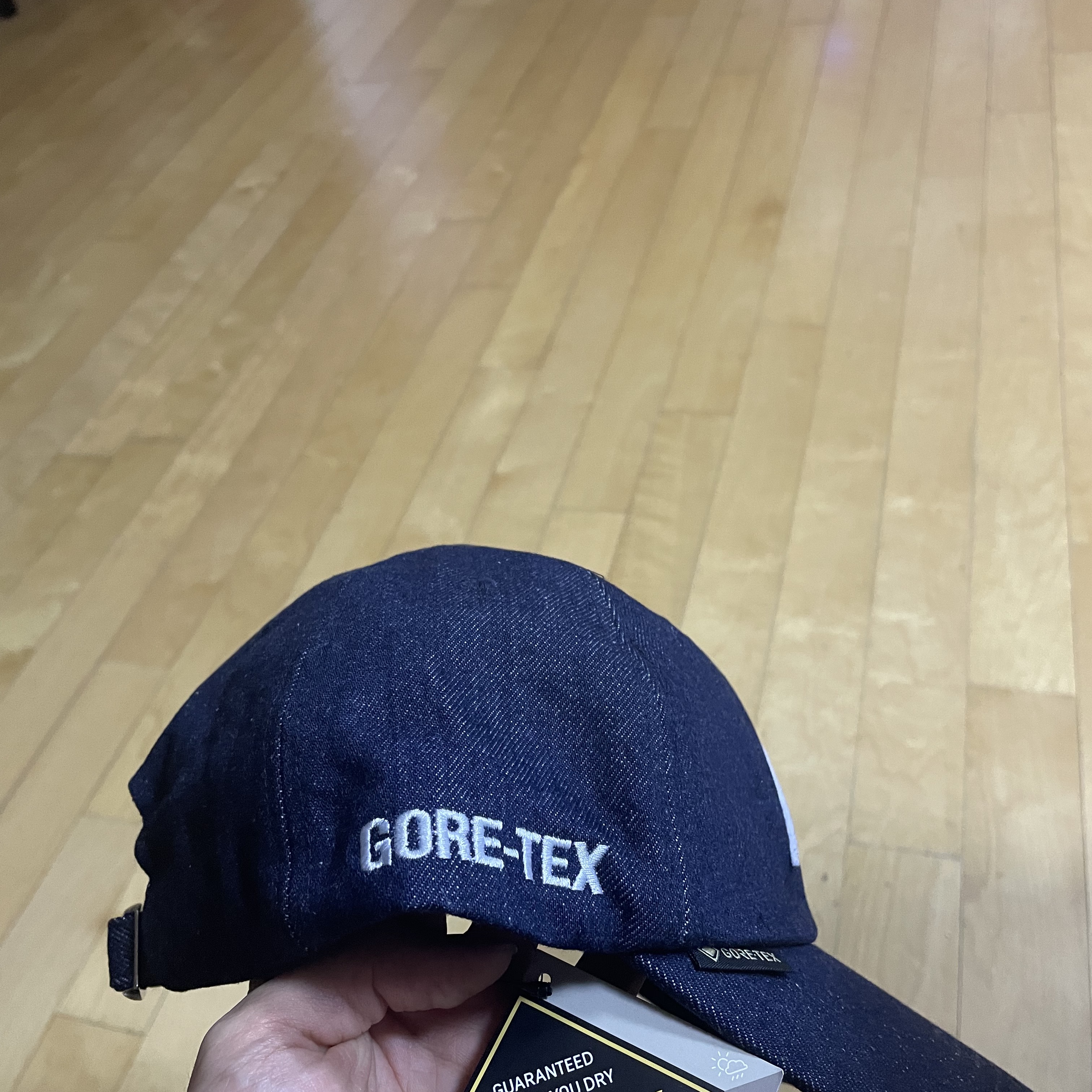 Palace Gore-Tex P 6-Panel Denim Stonewash - 23SS 착용 스타일 - 2