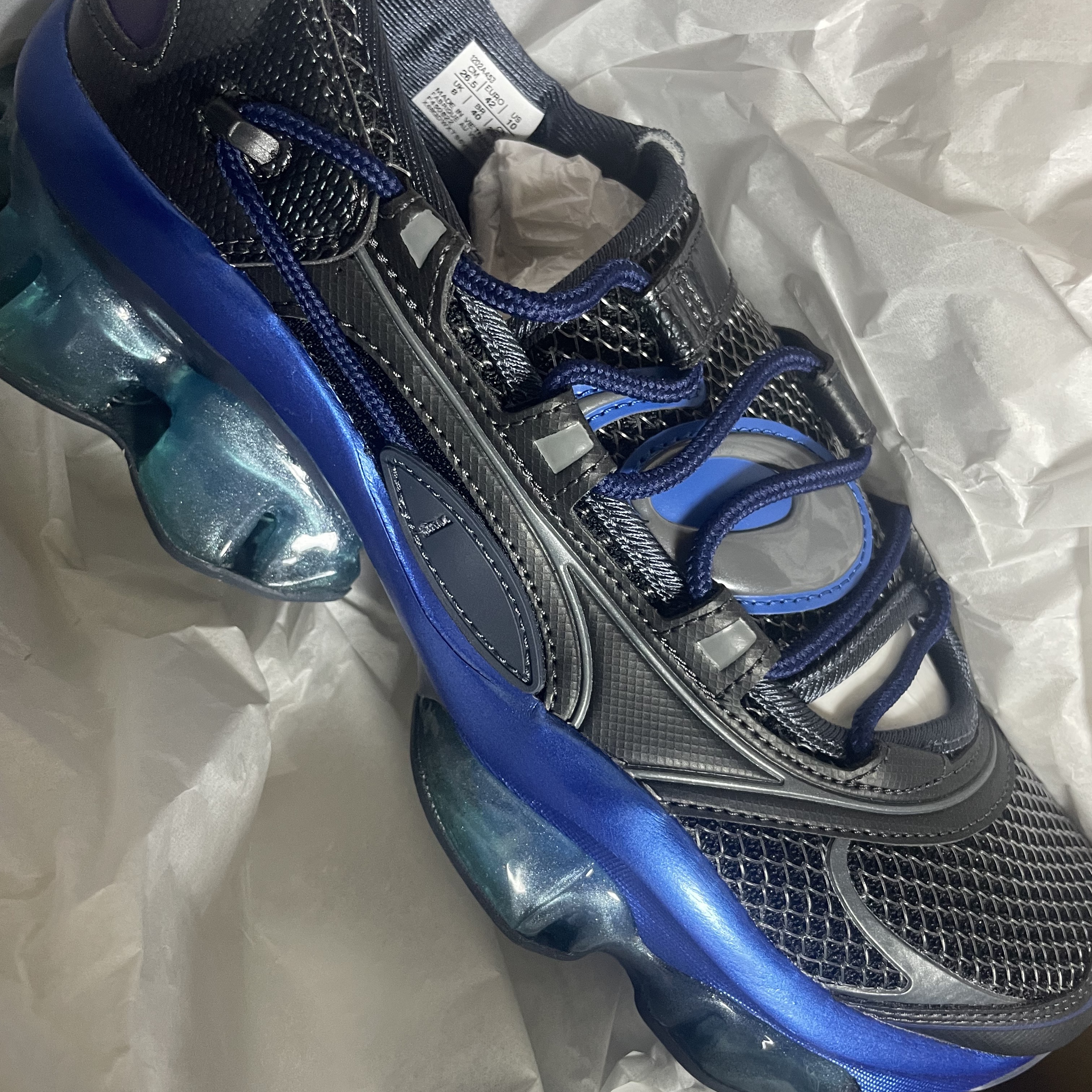 (W) Asics x Kiko Kostadinov x Hysteric Glamour Gel-Quantum Lylia Pure Silver Blue Expanse 착용 스타일 - 2