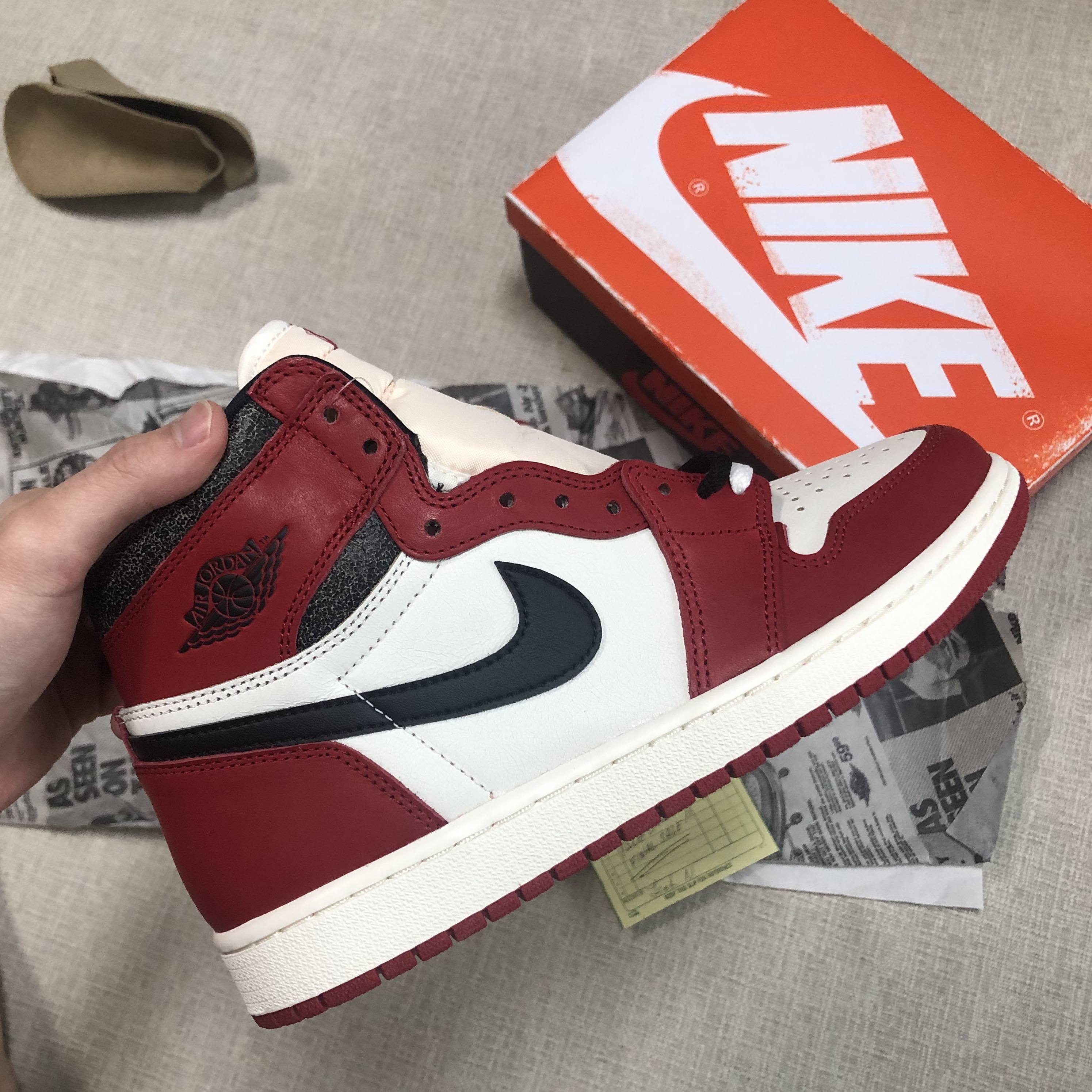 Jordan 1 Retro High OG Chicago 2022 착용 스타일 - 4