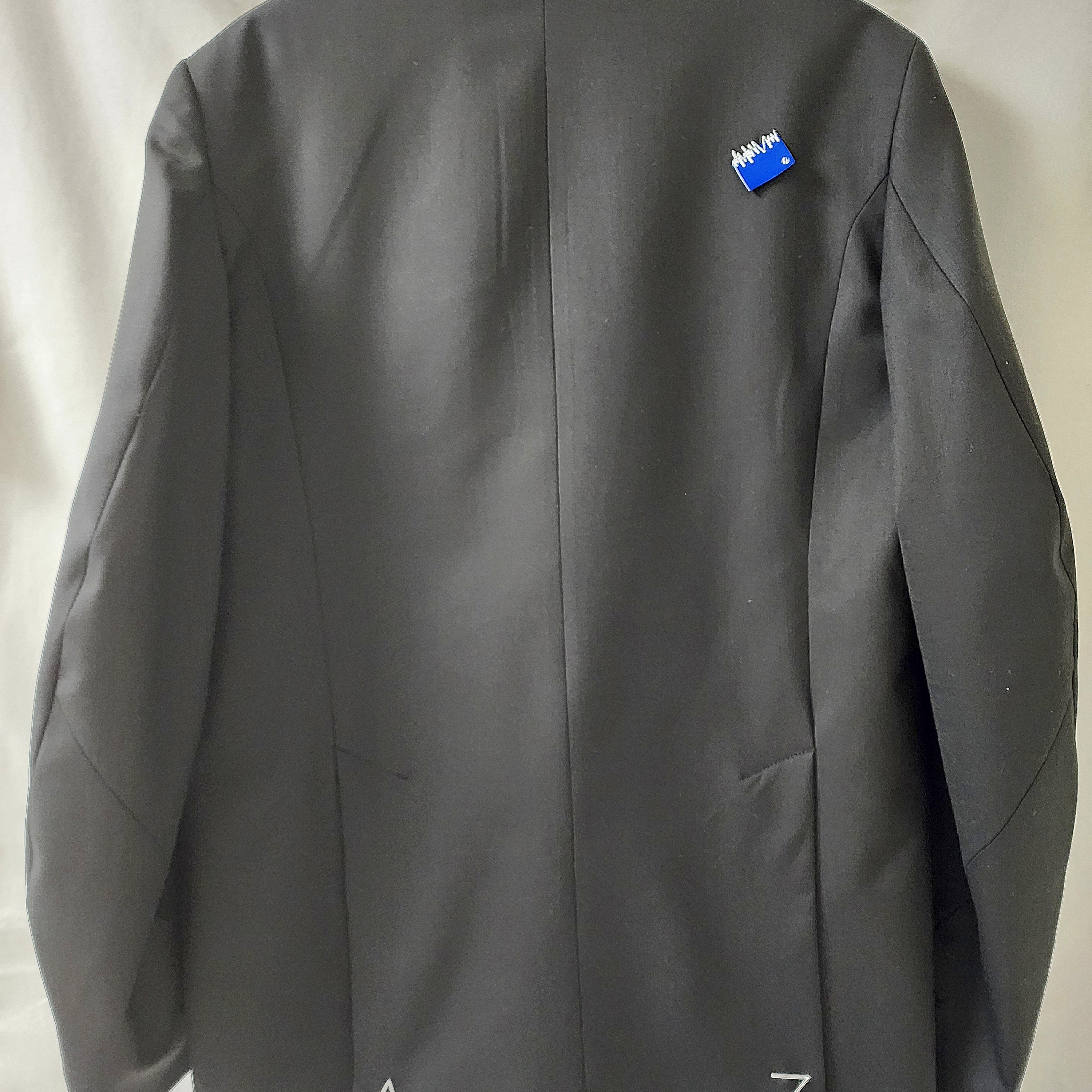 Zara x Ader Error Oversize Blazer Black 착용 스타일 - 2