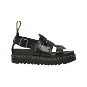 Dr. Martens Terry Leather Strap Sandals Black Brando