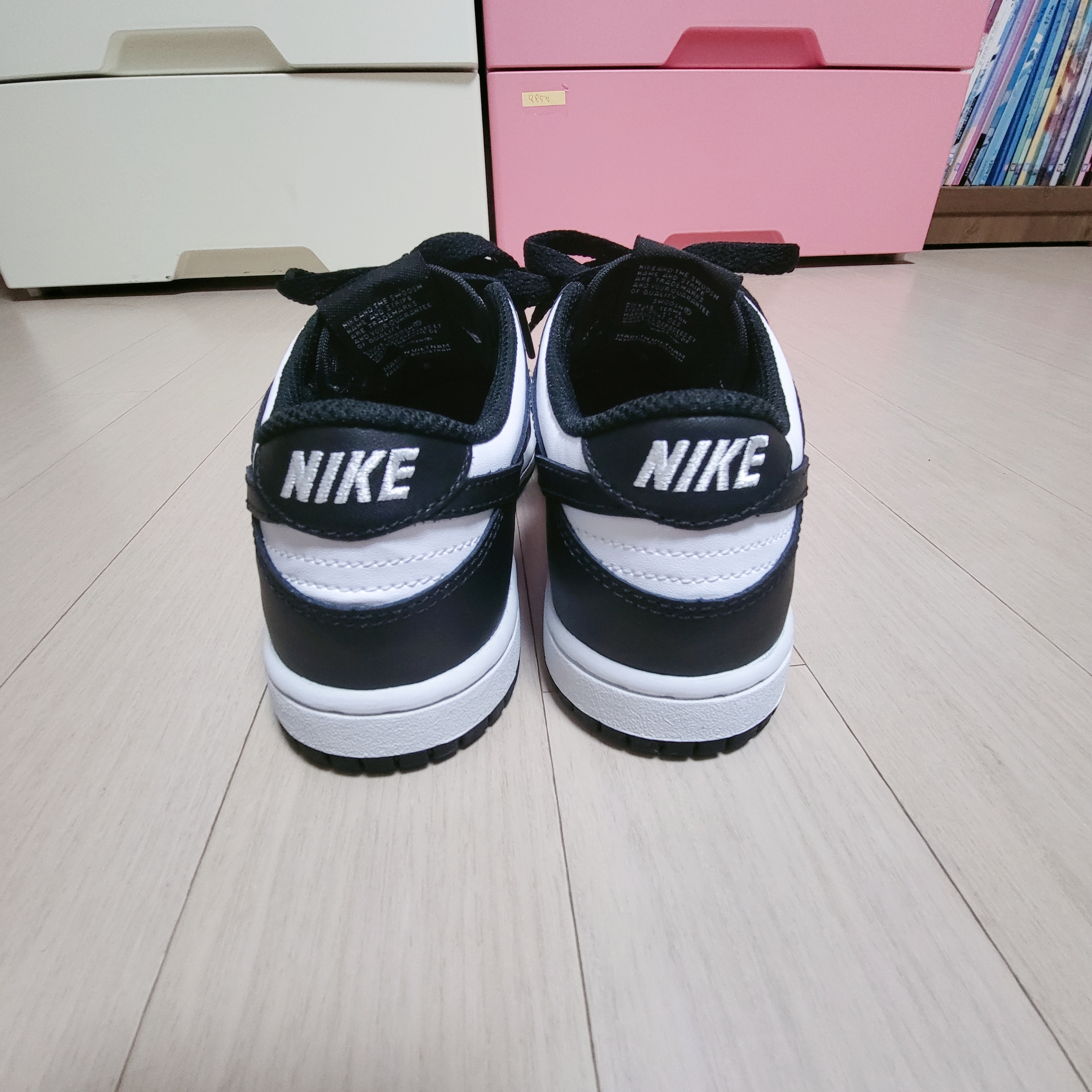 (PS) Nike Dunk Low Black 착용 스타일 - 3