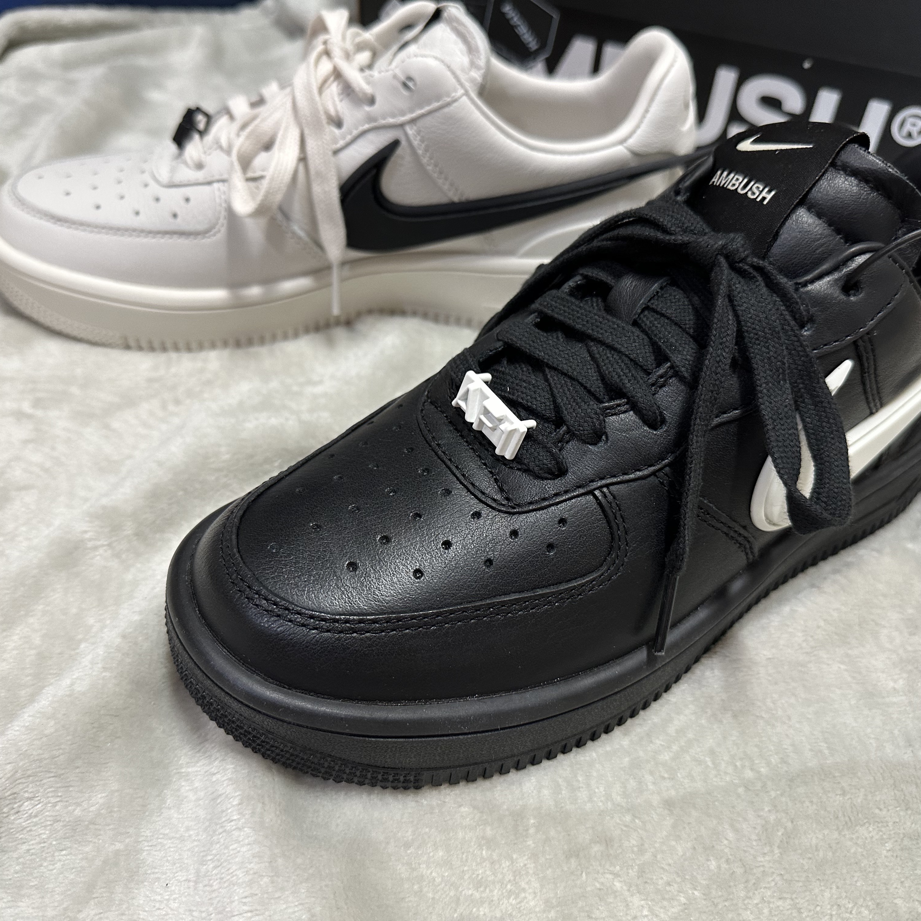 Nike x Ambush Air Force 1 Low SP Phantom, Nike x Ambush Air Force 1 Low SP Black 착용 스타일 - 2