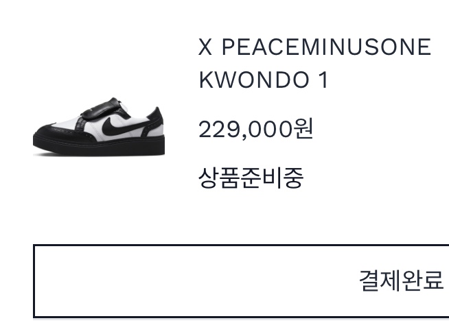 Nike x Peaceminusone Kwondo1 Black and White 착용 스타일