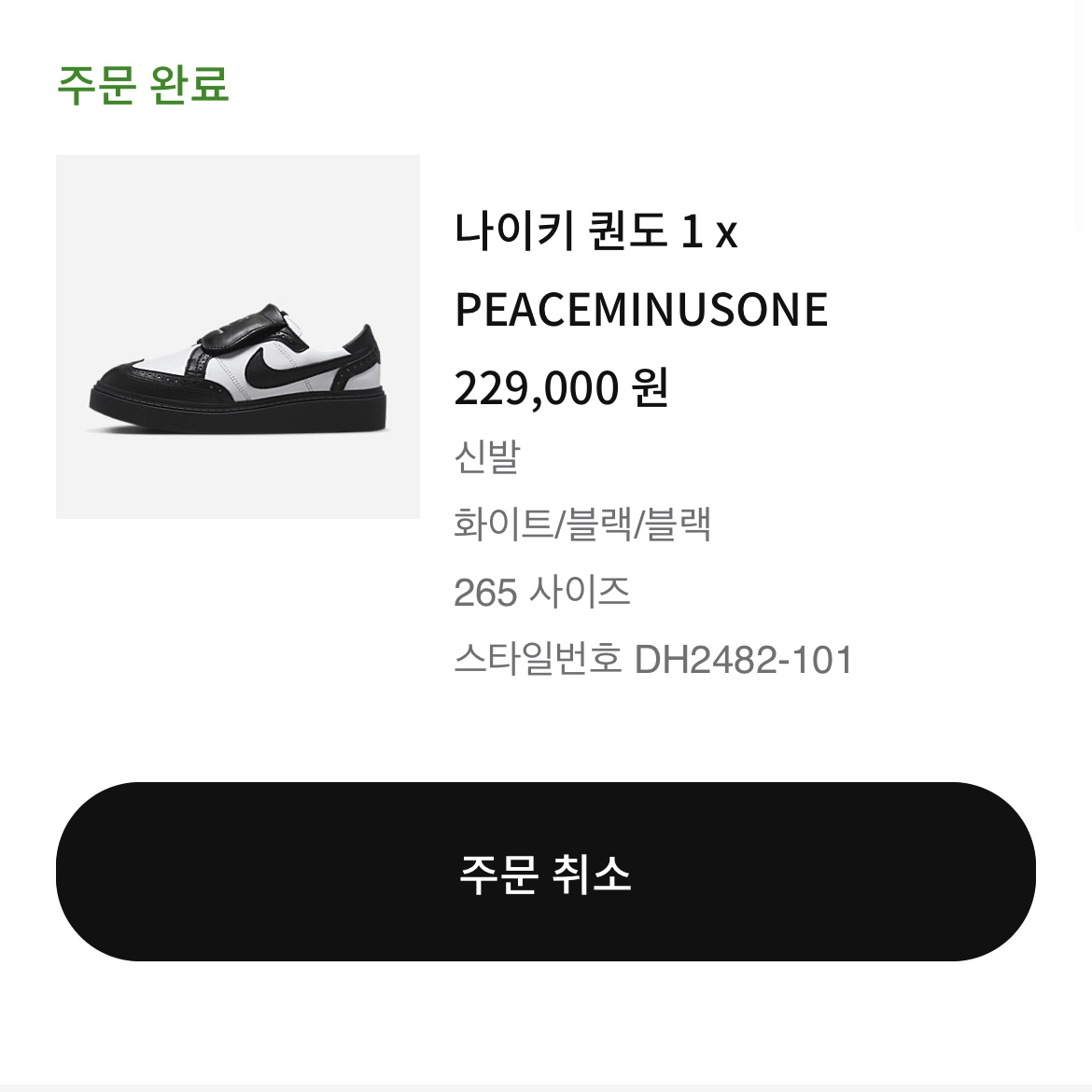 Nike x Peaceminusone Kwondo1 Black and White 착용 스타일 - 1