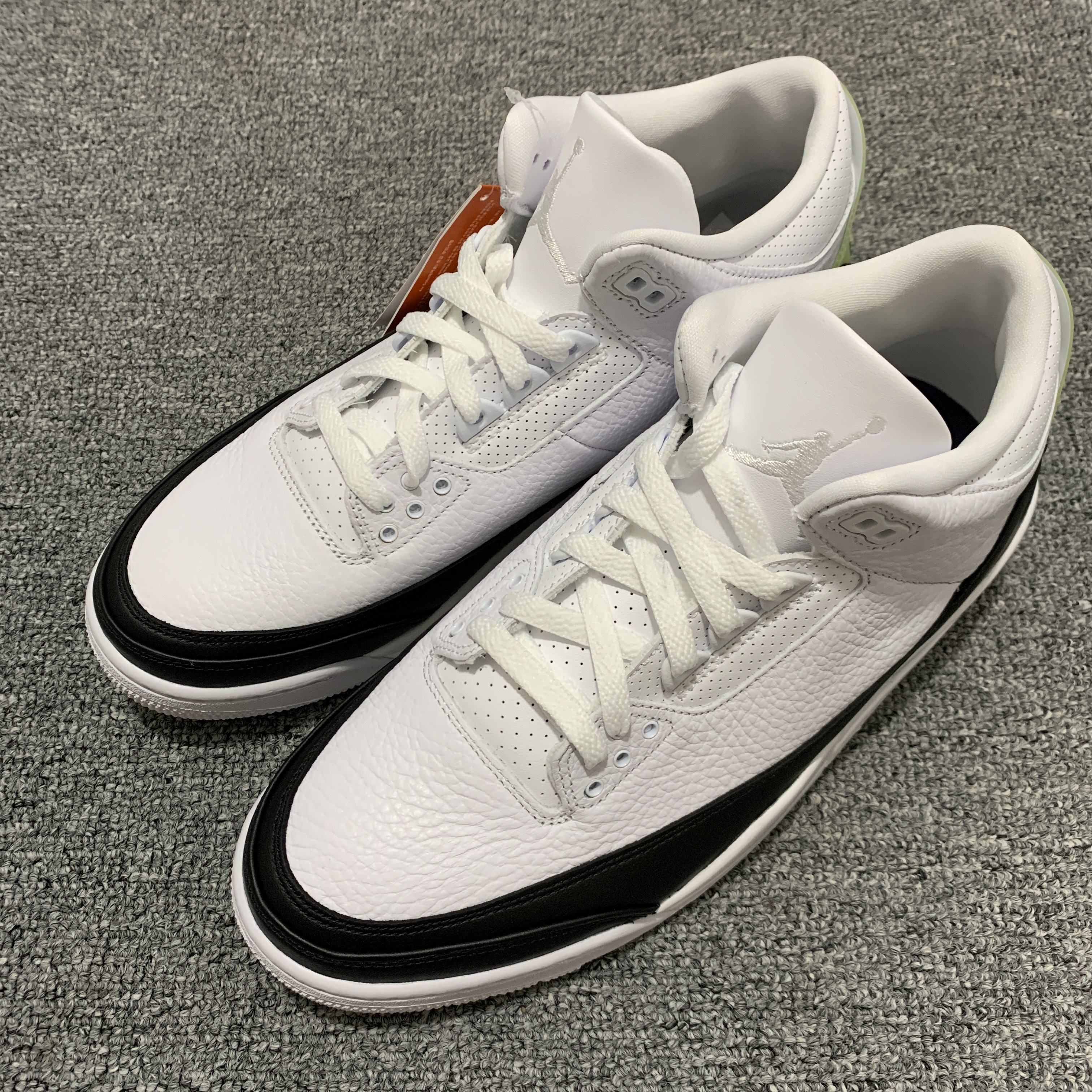 Jordan 3 x Fragment Retro SP White Black 착용 스타일