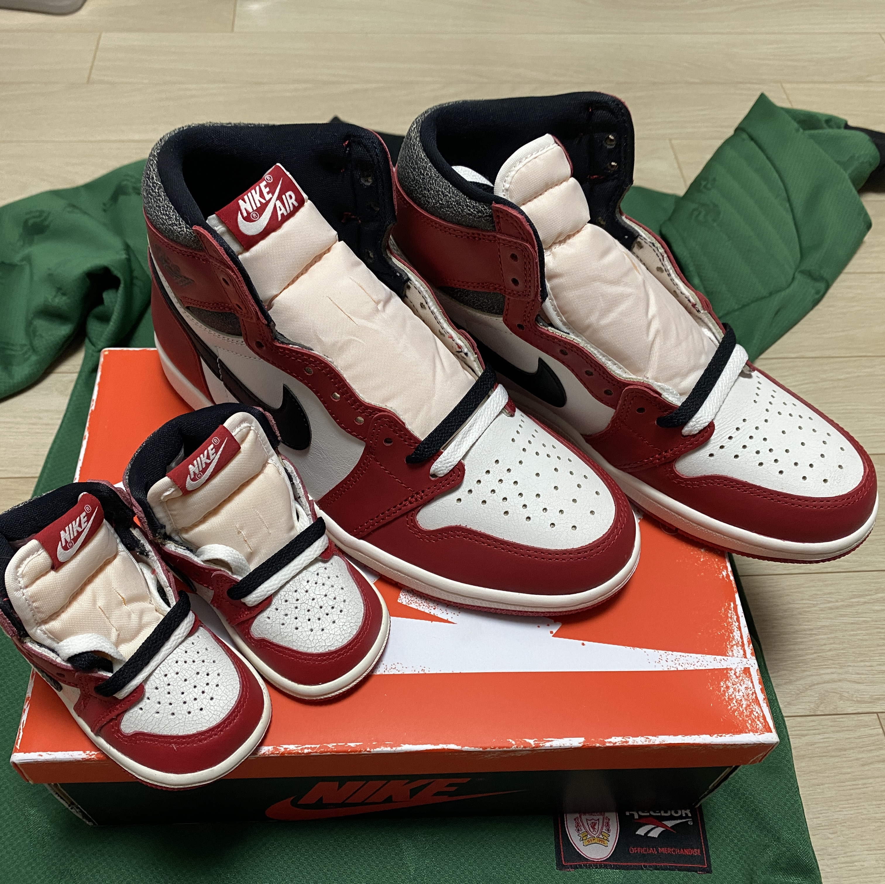 Jordan 1 Retro High OG Chicago 2022, (TD) Jordan 1 Retro High OG Chicago 2022 착용 스타일