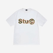 Stussy Stu C. Camo T-Shirt White
