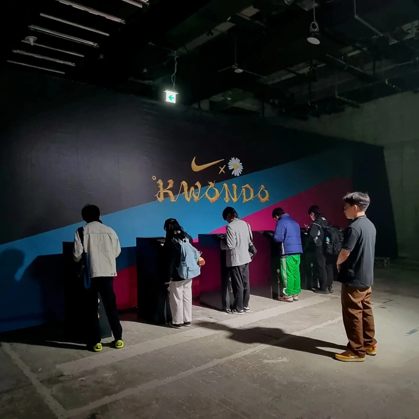 Nike x Peaceminusone Kwondo1 Black and White, Nike x Peaceminusone Wide Pants Black (DR0096-010) 착용 스타일 - 3