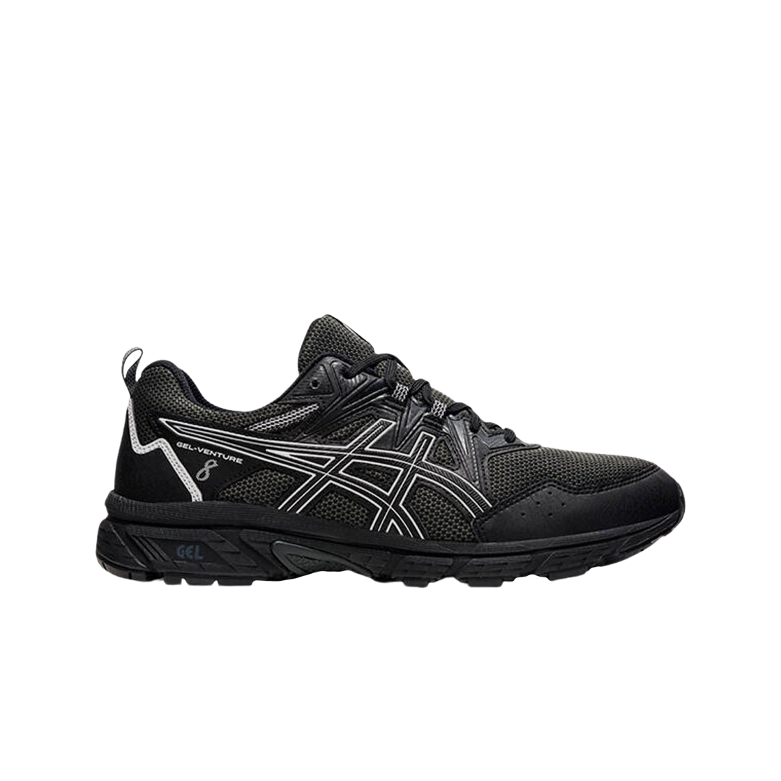 아식스 젤 벤쳐 8 블랙 화이트 - 4E 엑스트라 와이드(Asics Gel-Venture 8 Black White - 4E Extra Wide)
