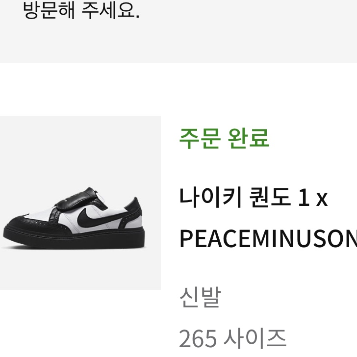 Nike x Peaceminusone Kwondo1 Black and White 착용 스타일
