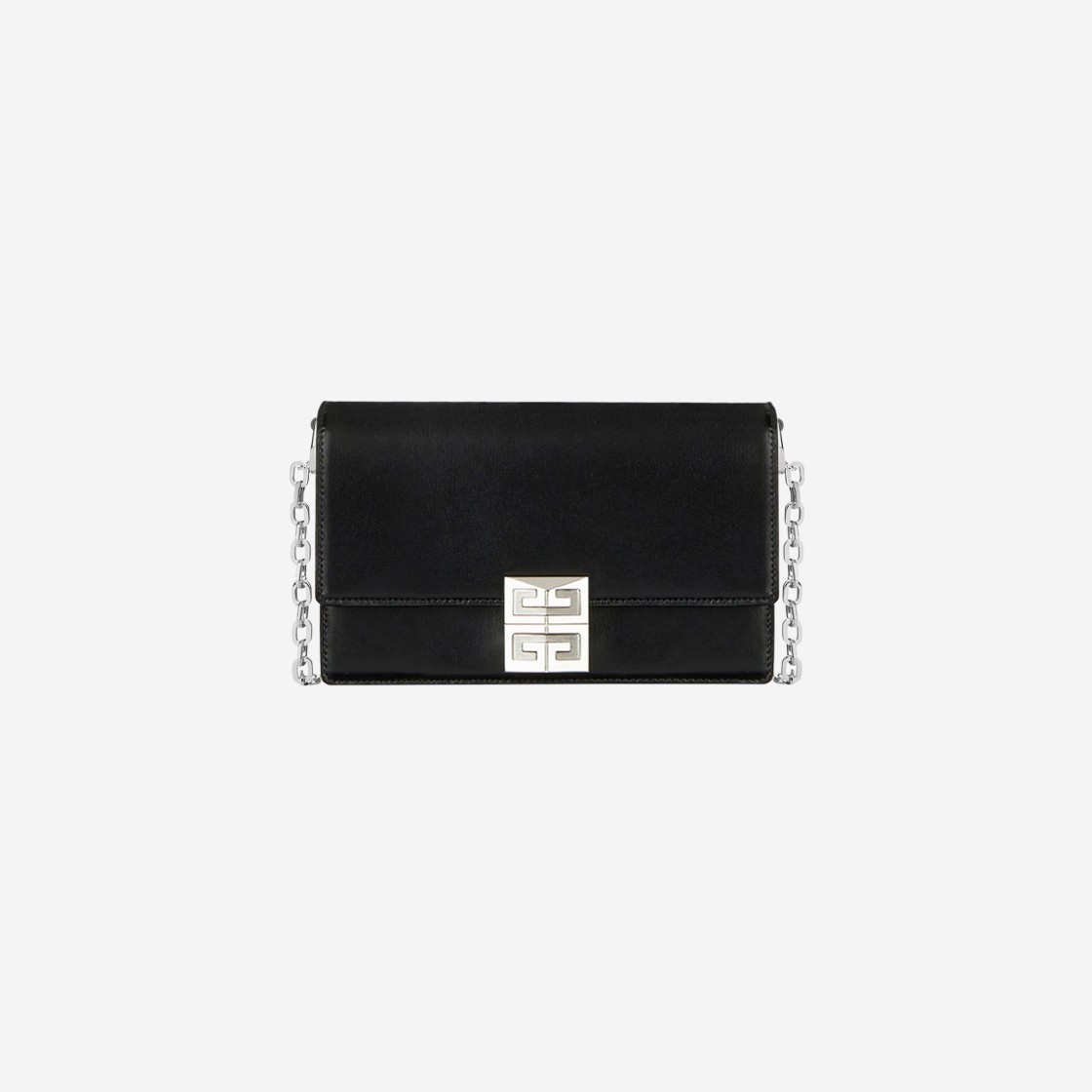 Givenchy Small 4G Bag in Box Leather with Chain Black 상세 이미지 1