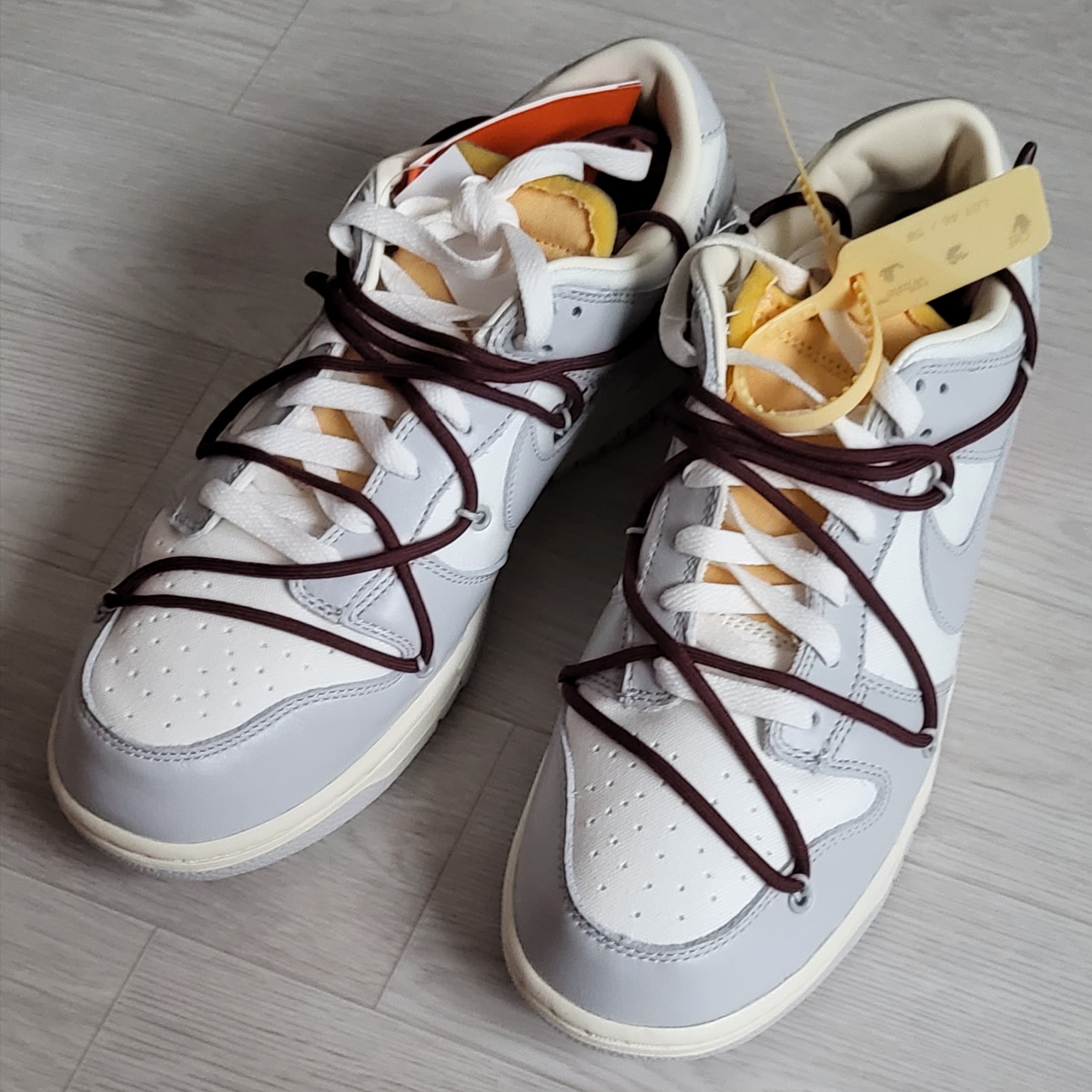 Nike x Off-White Dunk Low The 50 - Lot 46 착용 스타일