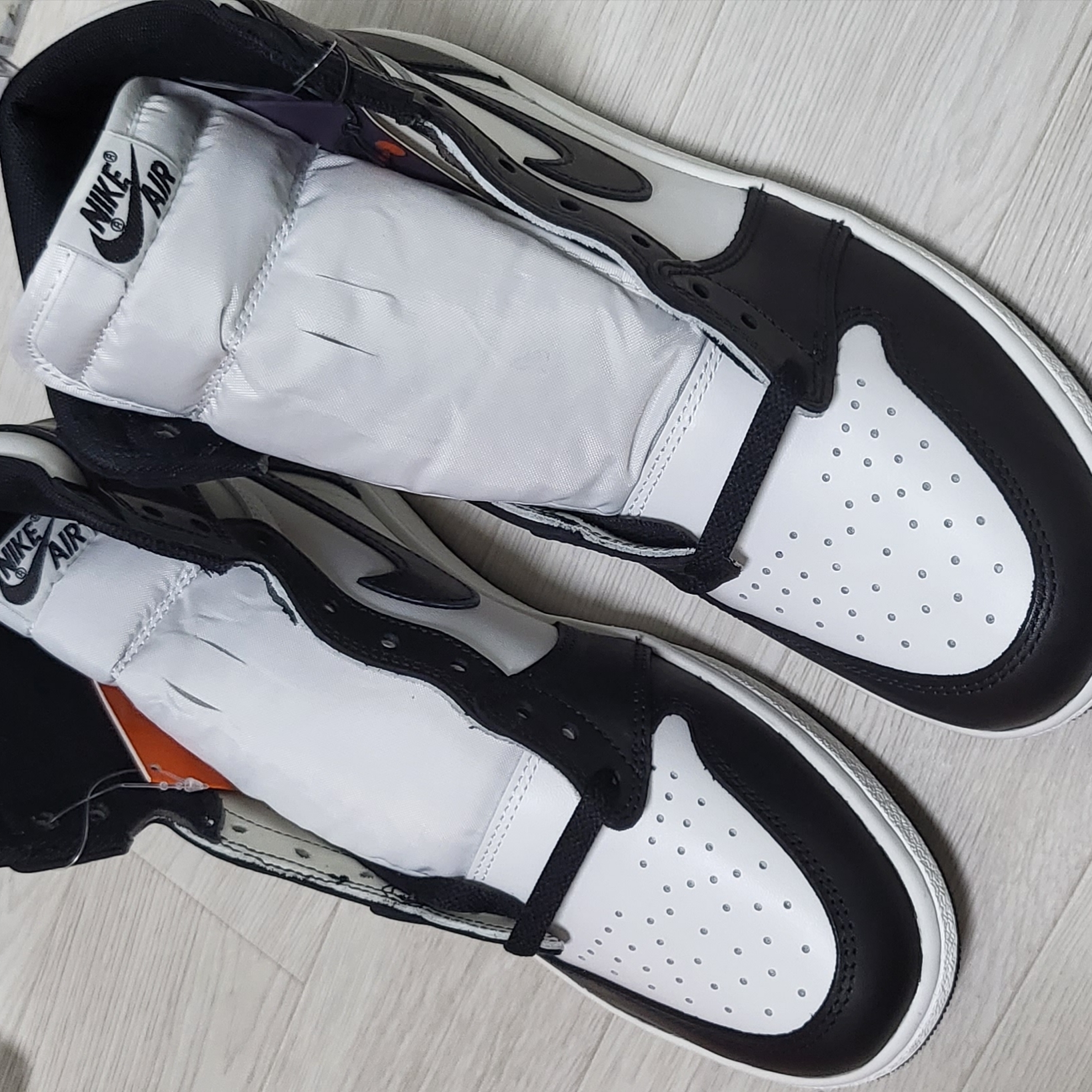 Jordan 1 High 85 Black White 착용 스타일
