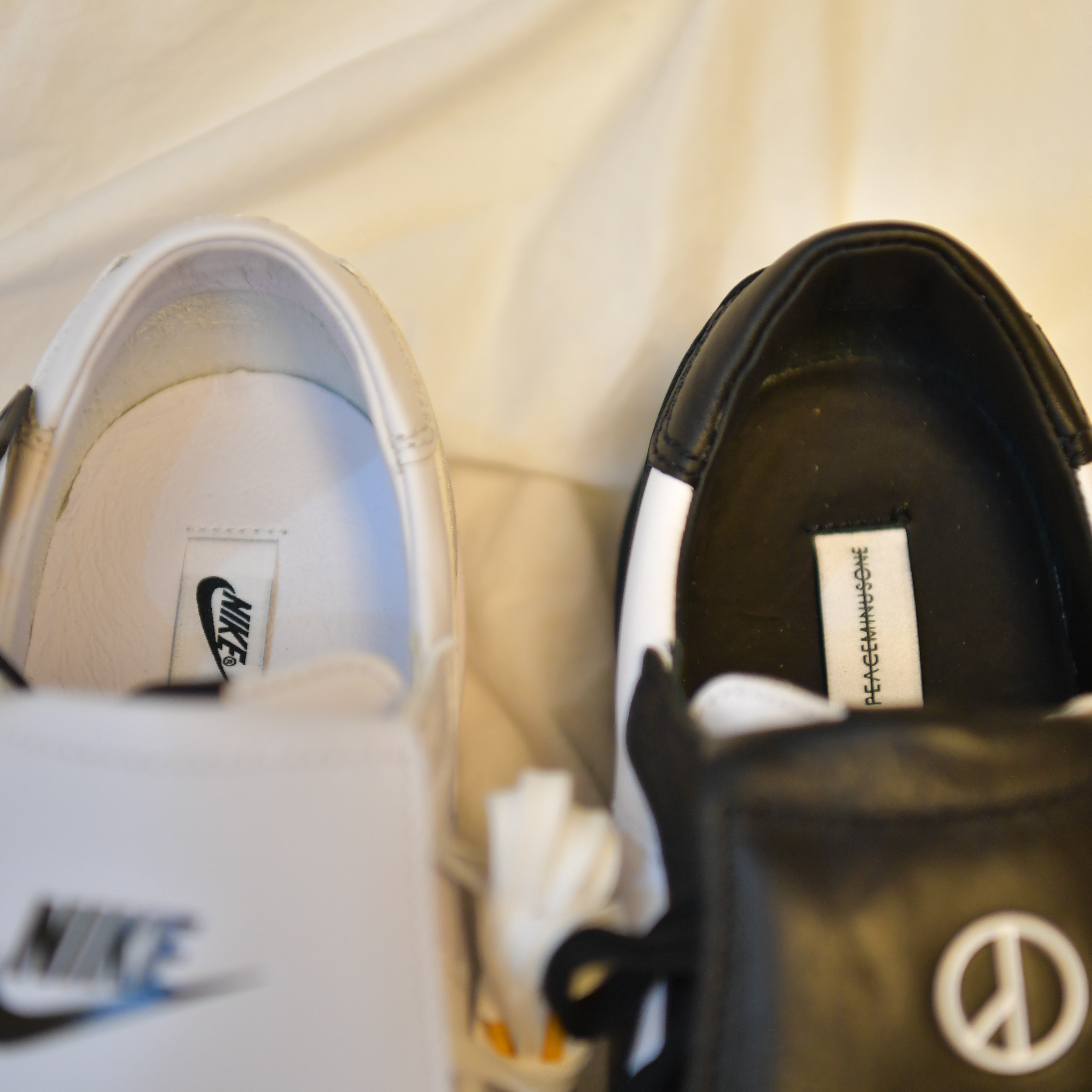 Nike x Peaceminusone Kwondo1 Black and White, Nike x Peaceminusone Kwondo1 White 착용 스타일 - 5