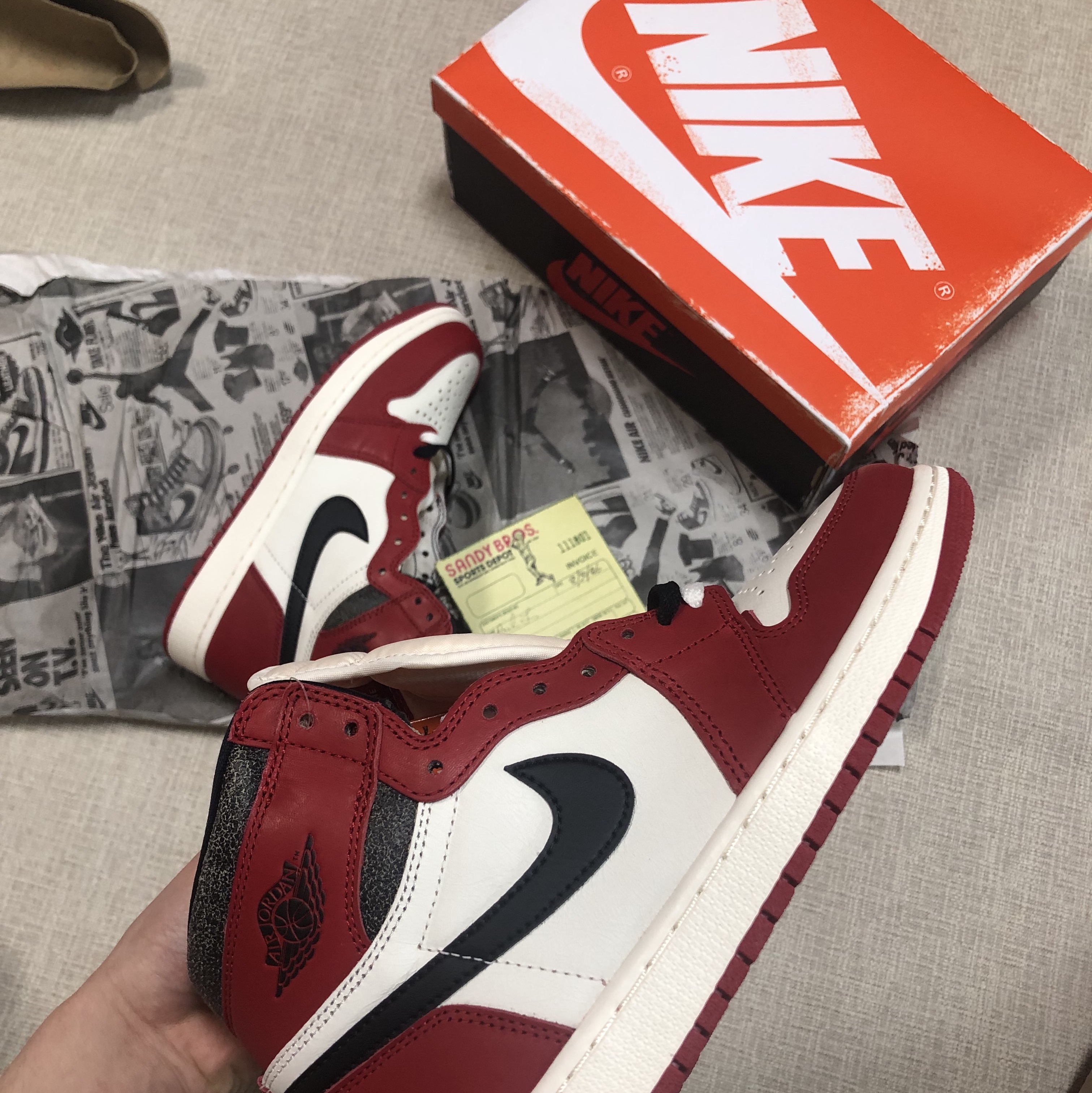 Jordan 1 Retro High OG Chicago 2022 착용 스타일 - 2