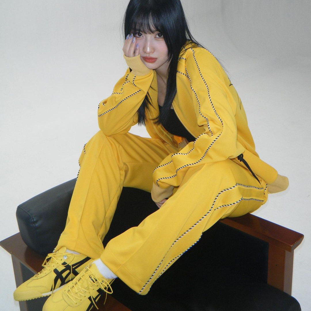 Onitsuka Tiger Mexico 66 SD Yellow Black 착용 스타일 - 3