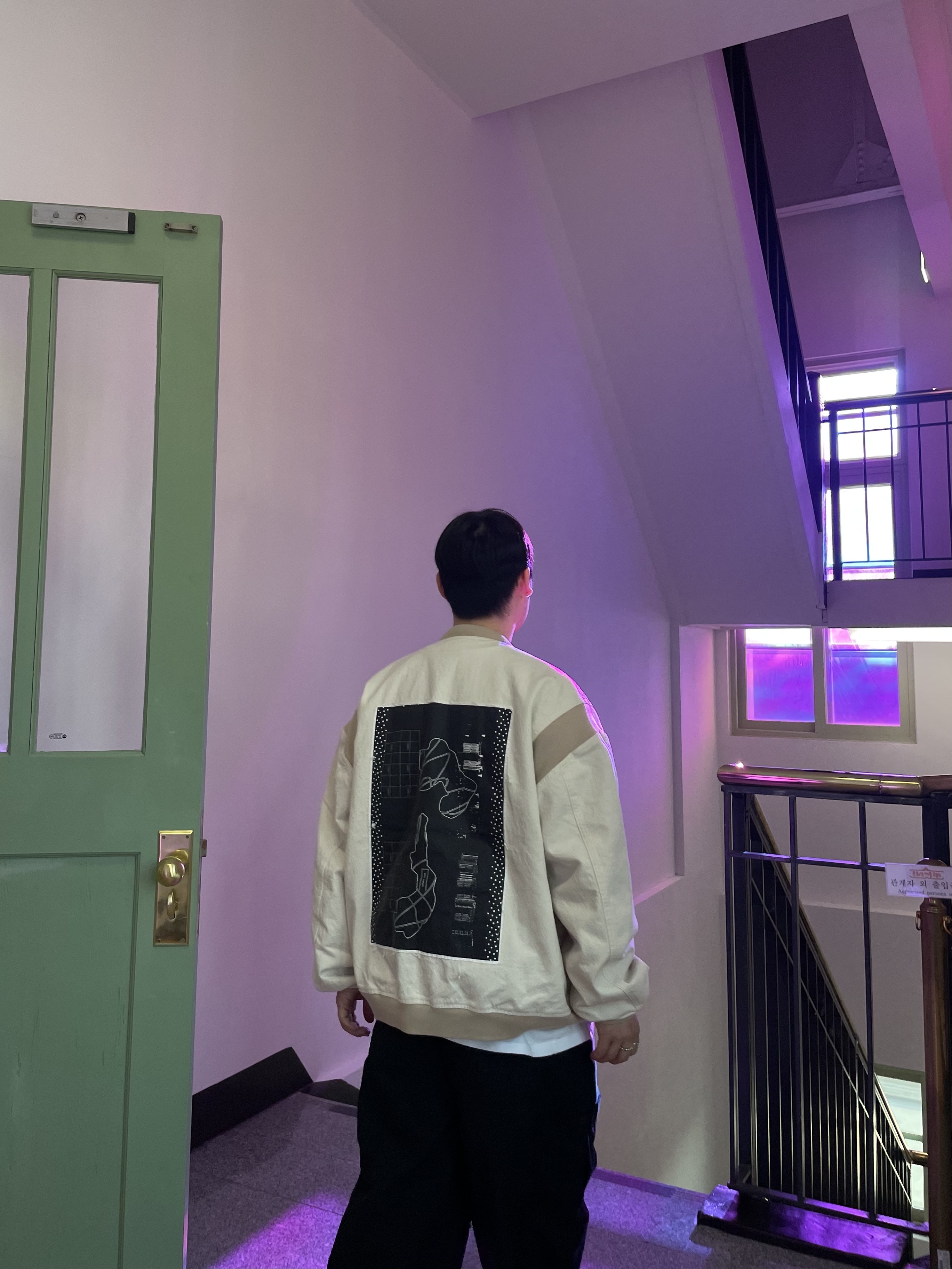 Cav Empt Counterfeit Life Button Jacket Beige - 23SS, Nike x Travis Scott SB Dunk Low 착용 스타일 - 2