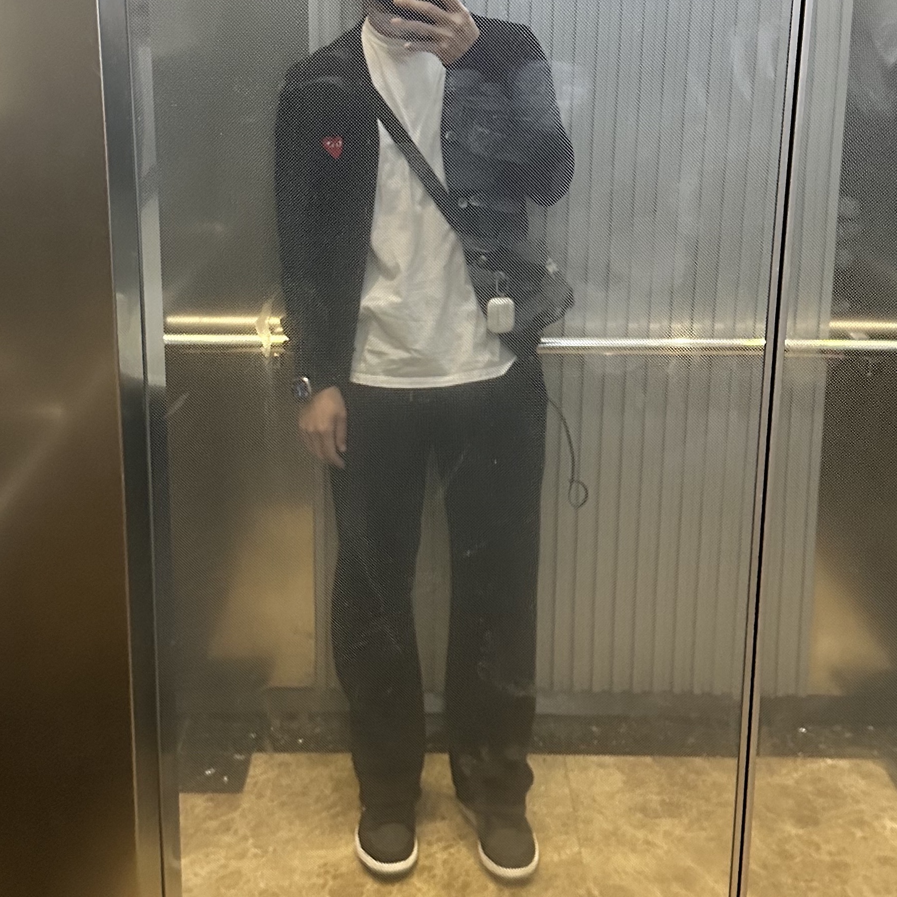 Jordan 1 Element Gore-Tex Particle Grey 착용 스타일