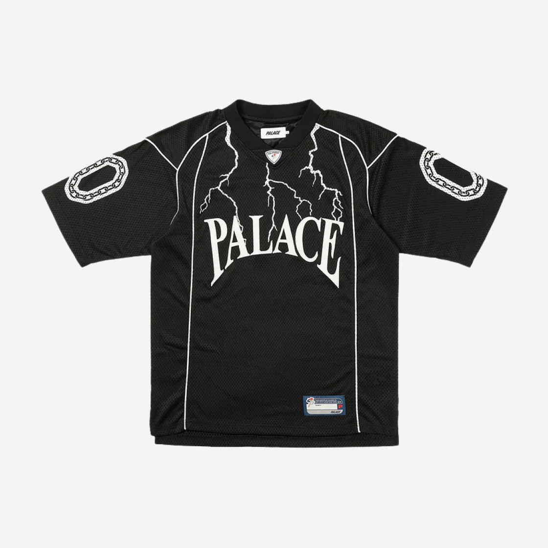 Palace Hesh Athletic Jersey Black - 23SS 상세 이미지 2