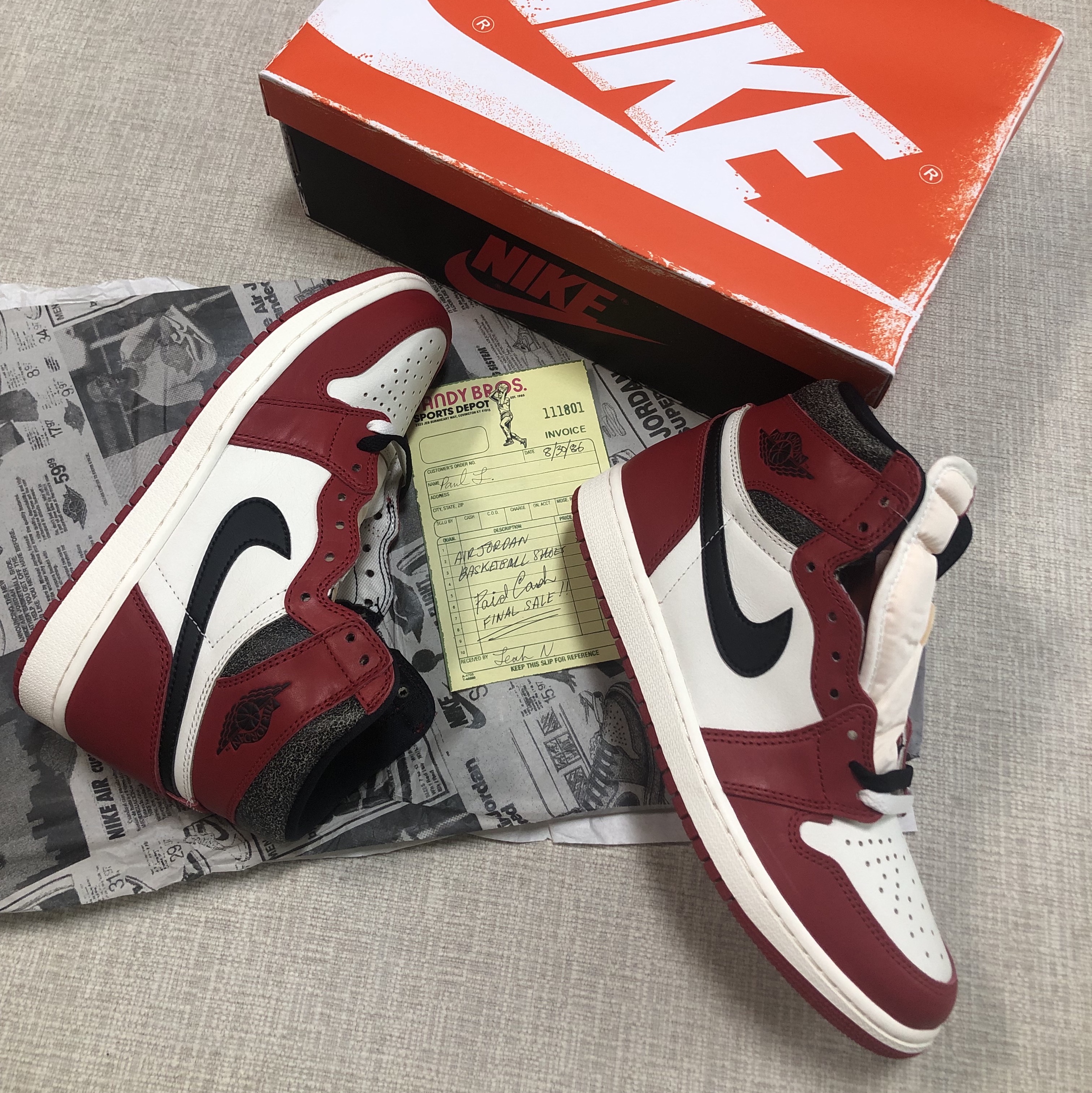 Jordan 1 Retro High OG Chicago 2022 착용 스타일 - 1