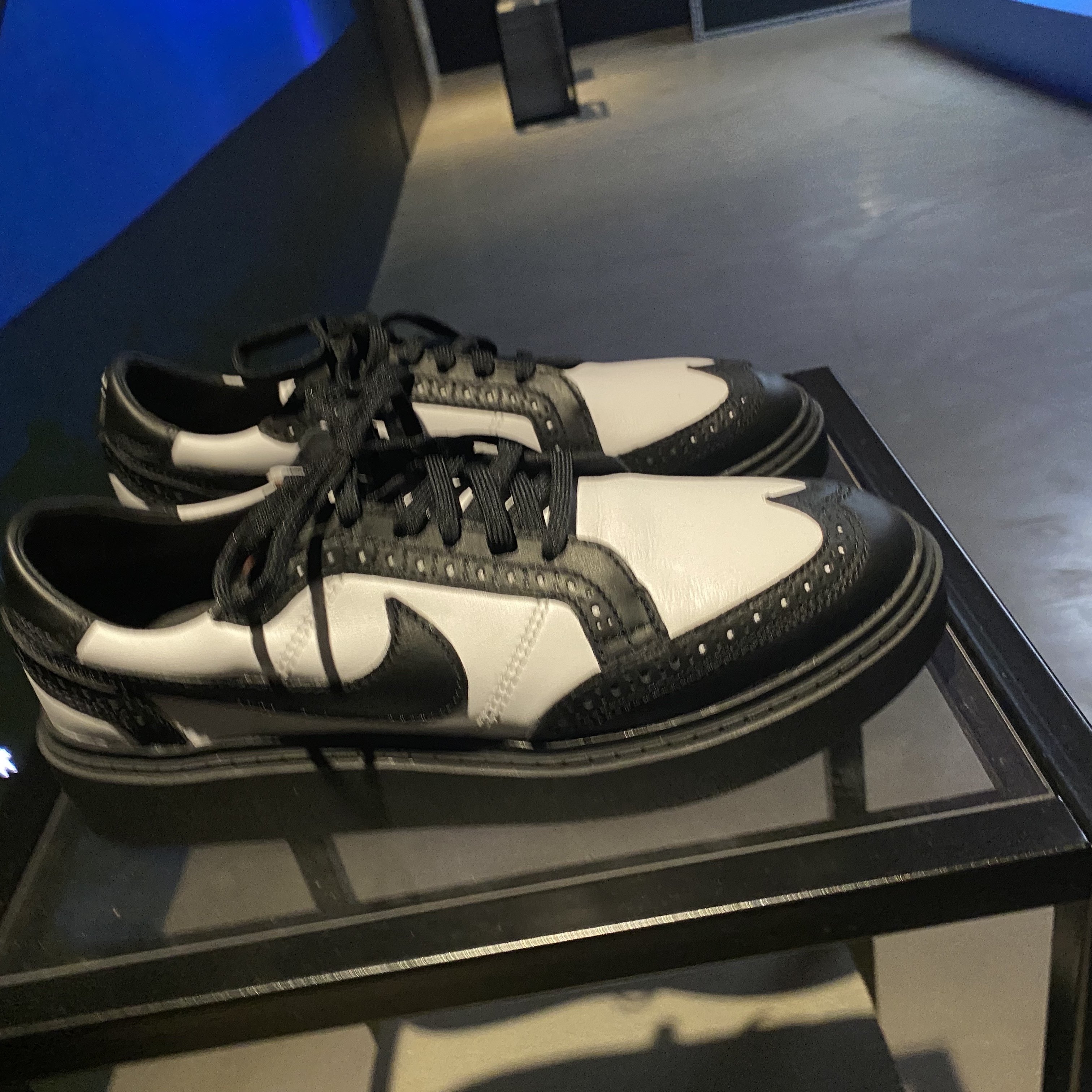 Nike x Peaceminusone Kwondo1 Black and White 착용 스타일 - 3