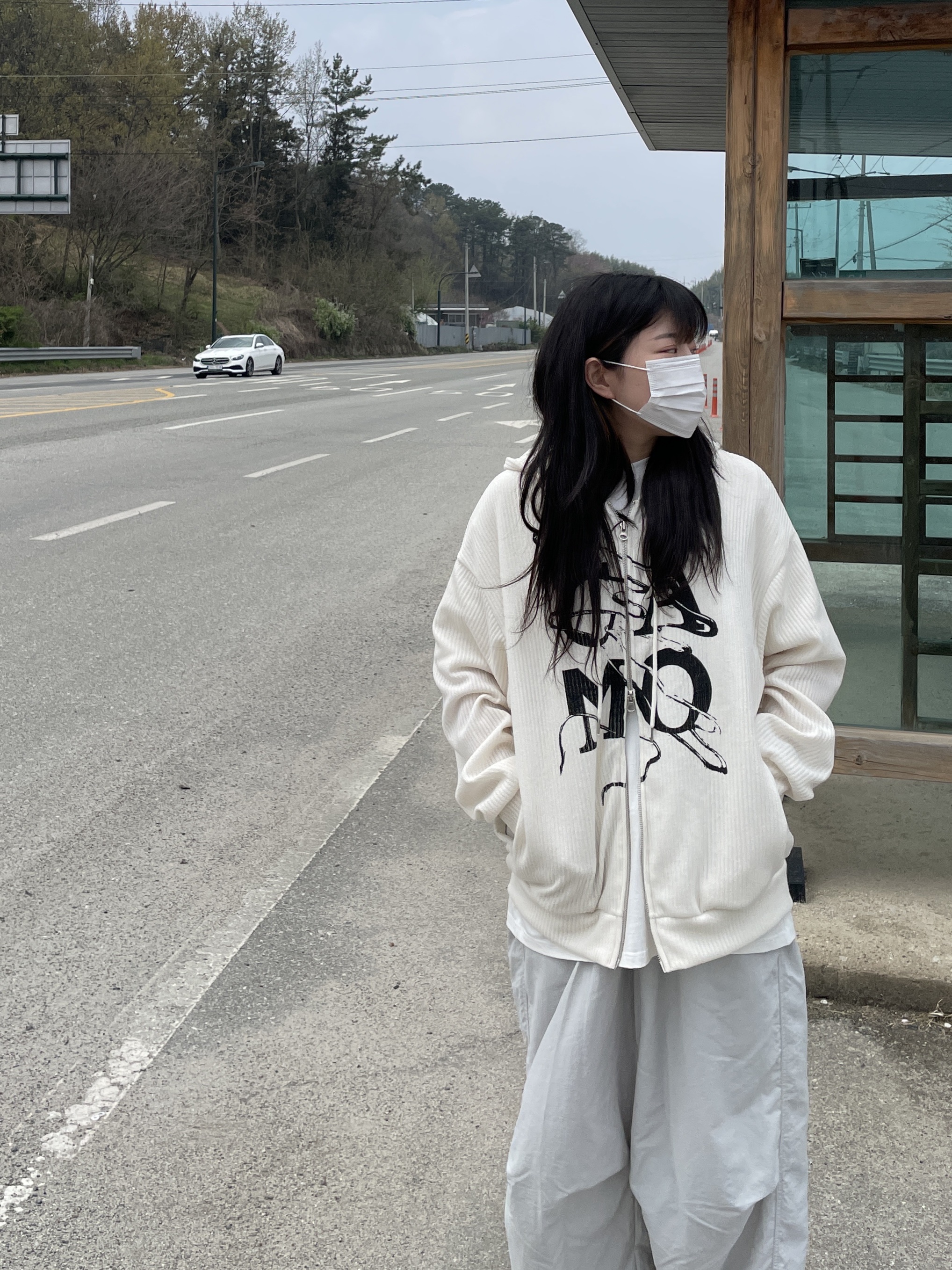Nike Air Force 1 '07 Low White 착용 스타일 - 4