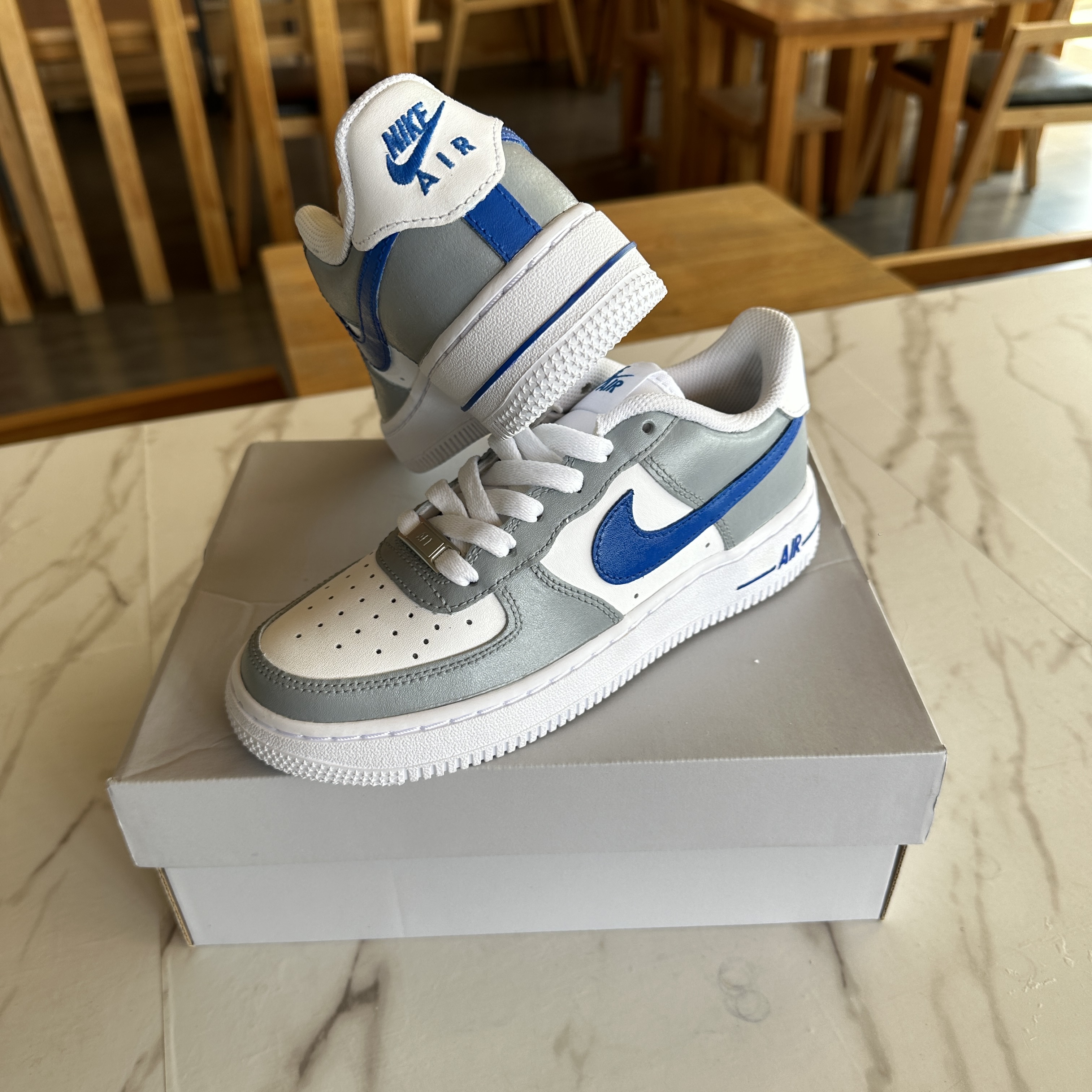 (W) Nike Air Force 1 '07 Low White 착용 스타일 - 2