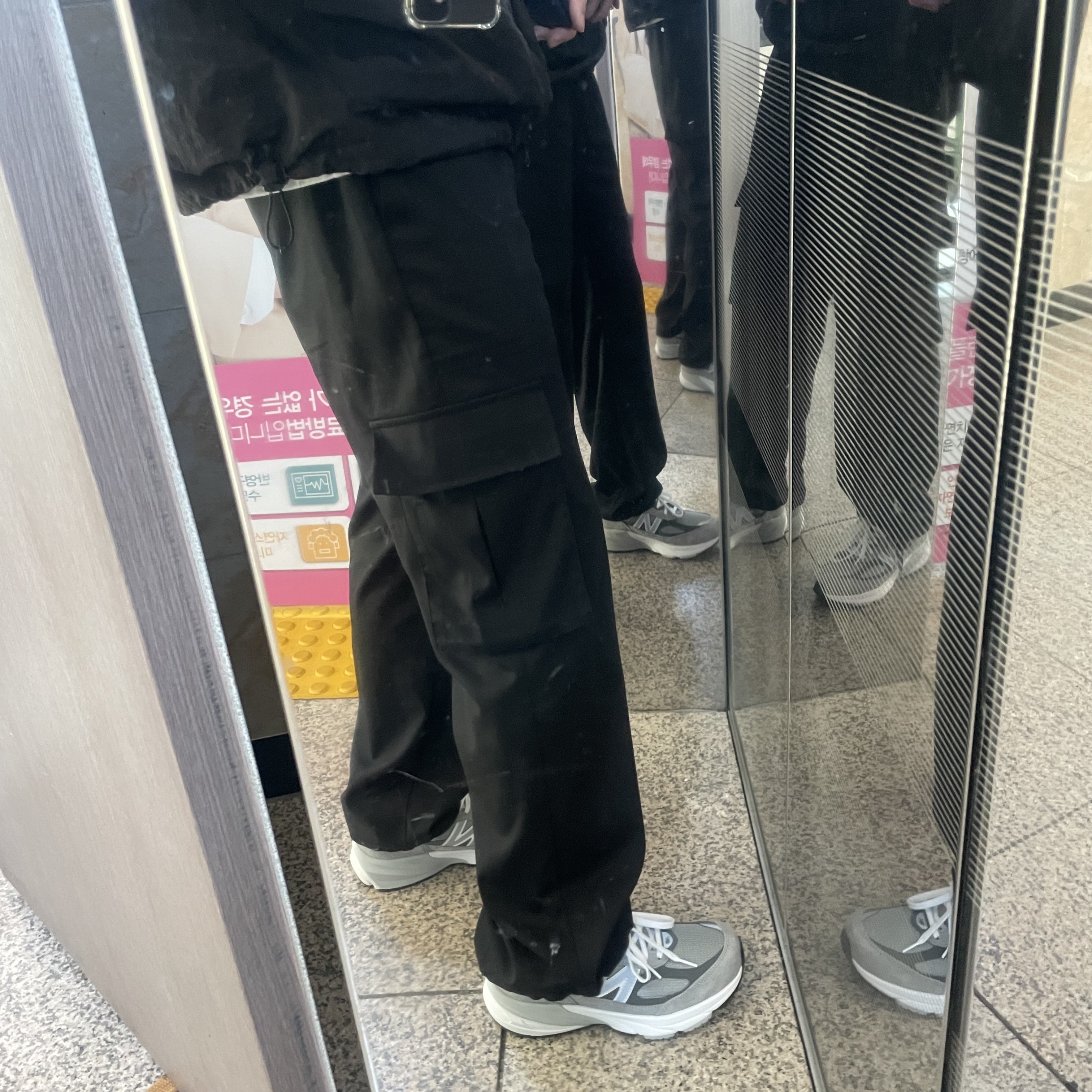 New Balance 990v6 Made in USA Grey - D Standard 착용 스타일 - 2