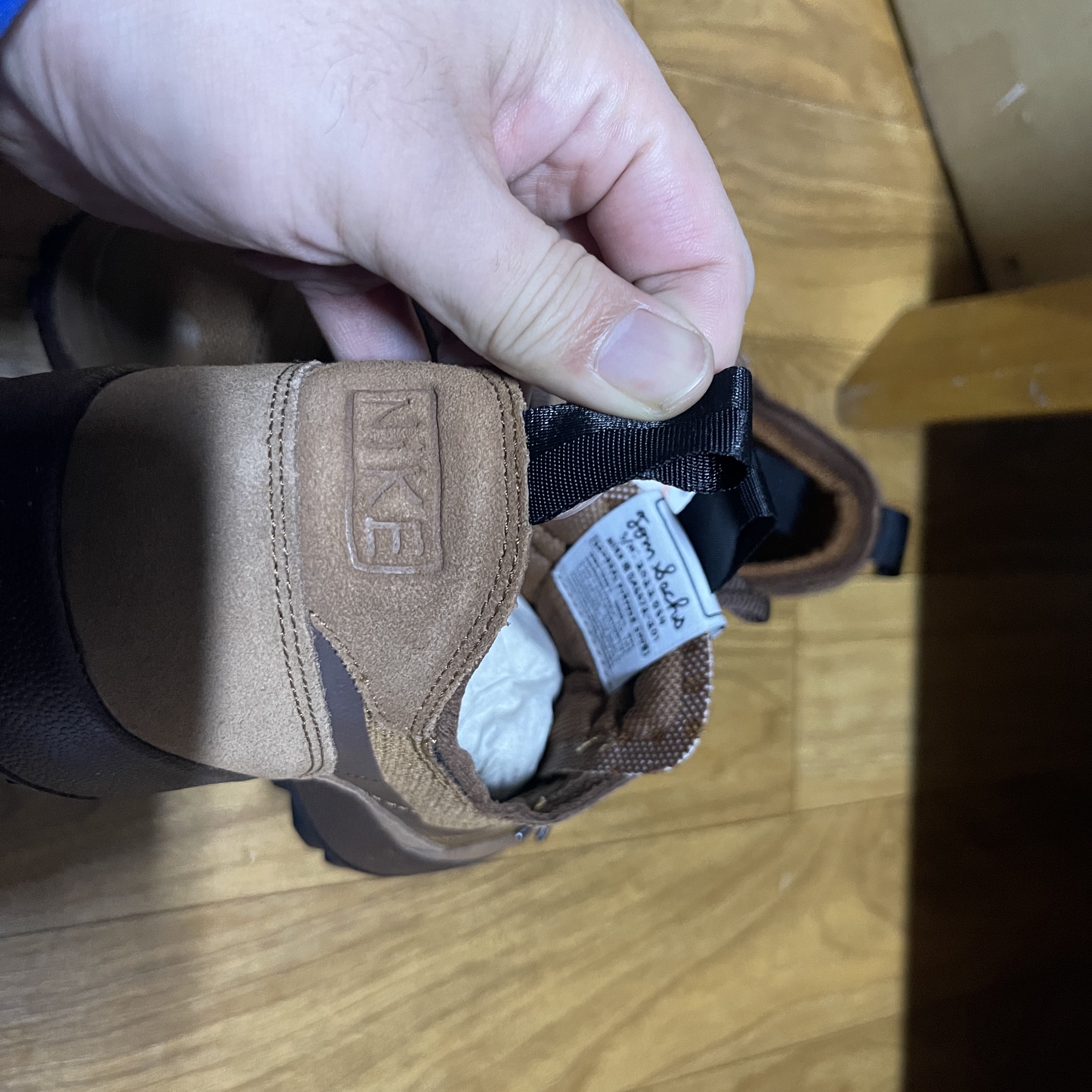 Nike x Tom Sachs General Purpose Shoe Brown 착용 스타일 - 3