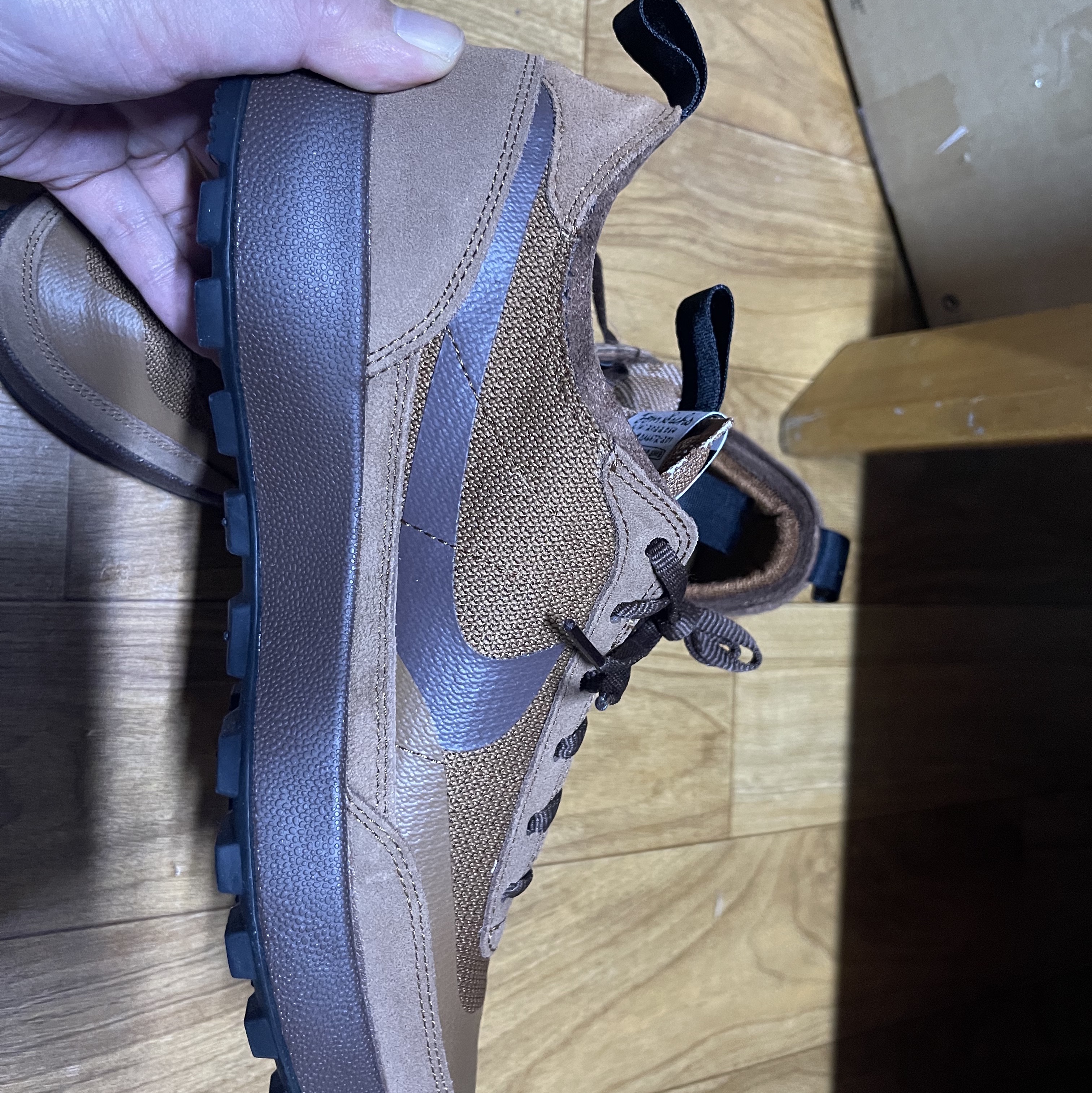 Nike x Tom Sachs General Purpose Shoe Brown 착용 스타일 - 4