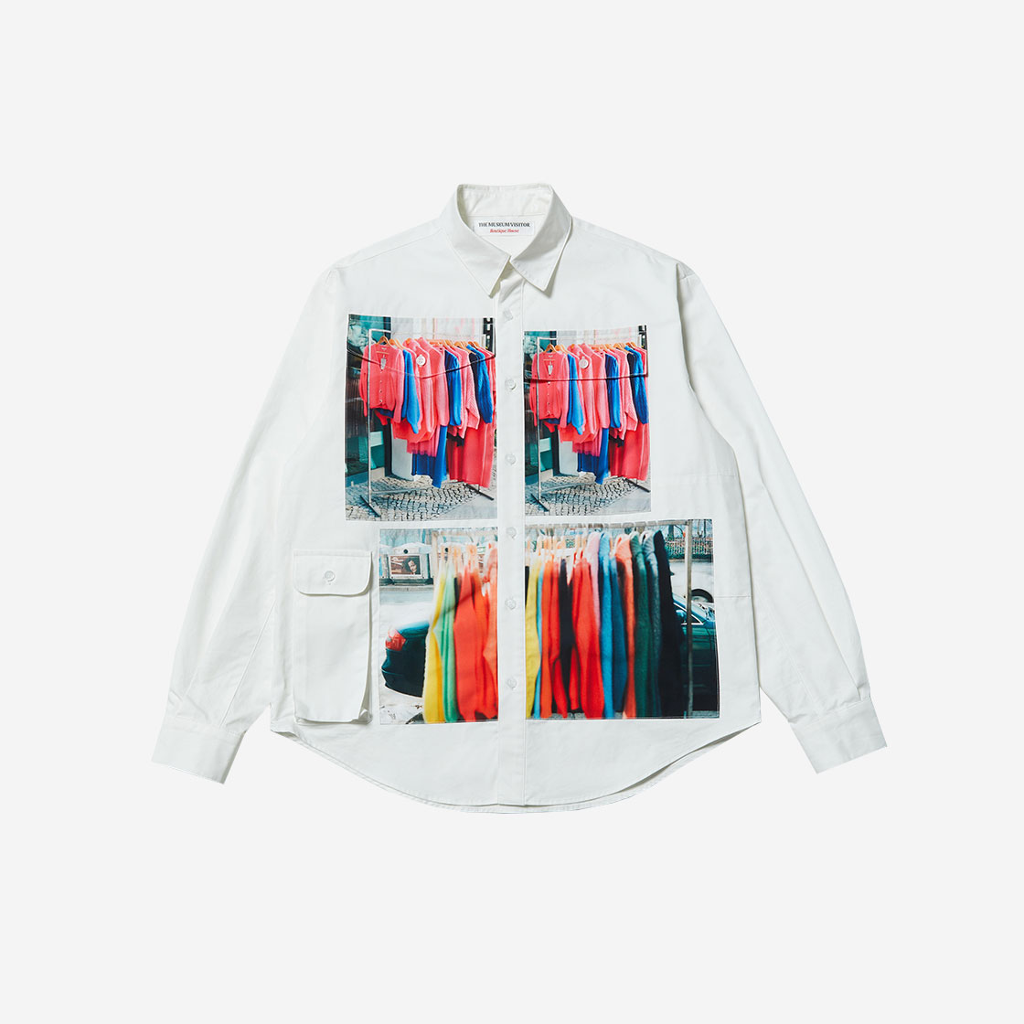 더뮤지엄비지터 2023 프린티드 멀티 포켓 셔츠 - 23PS | The Museum Visitor | KREAM The Museum Visitor 2023 Printed Multi Pocket... 