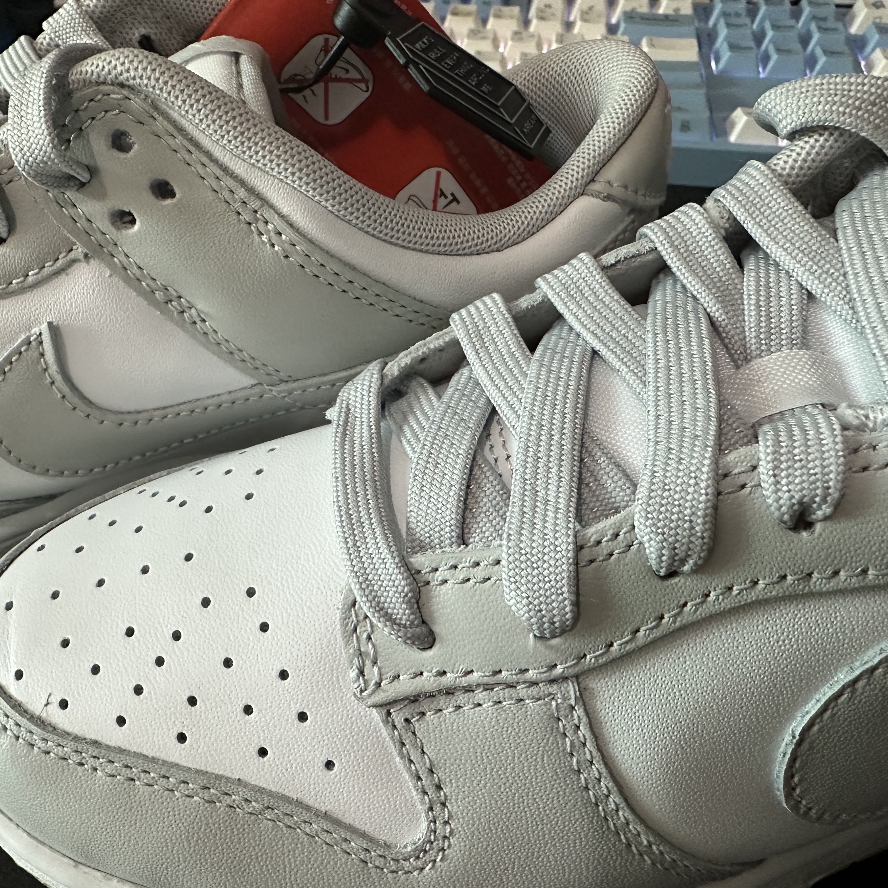 Nike Dunk Low Retro Grey Fog 착용 스타일