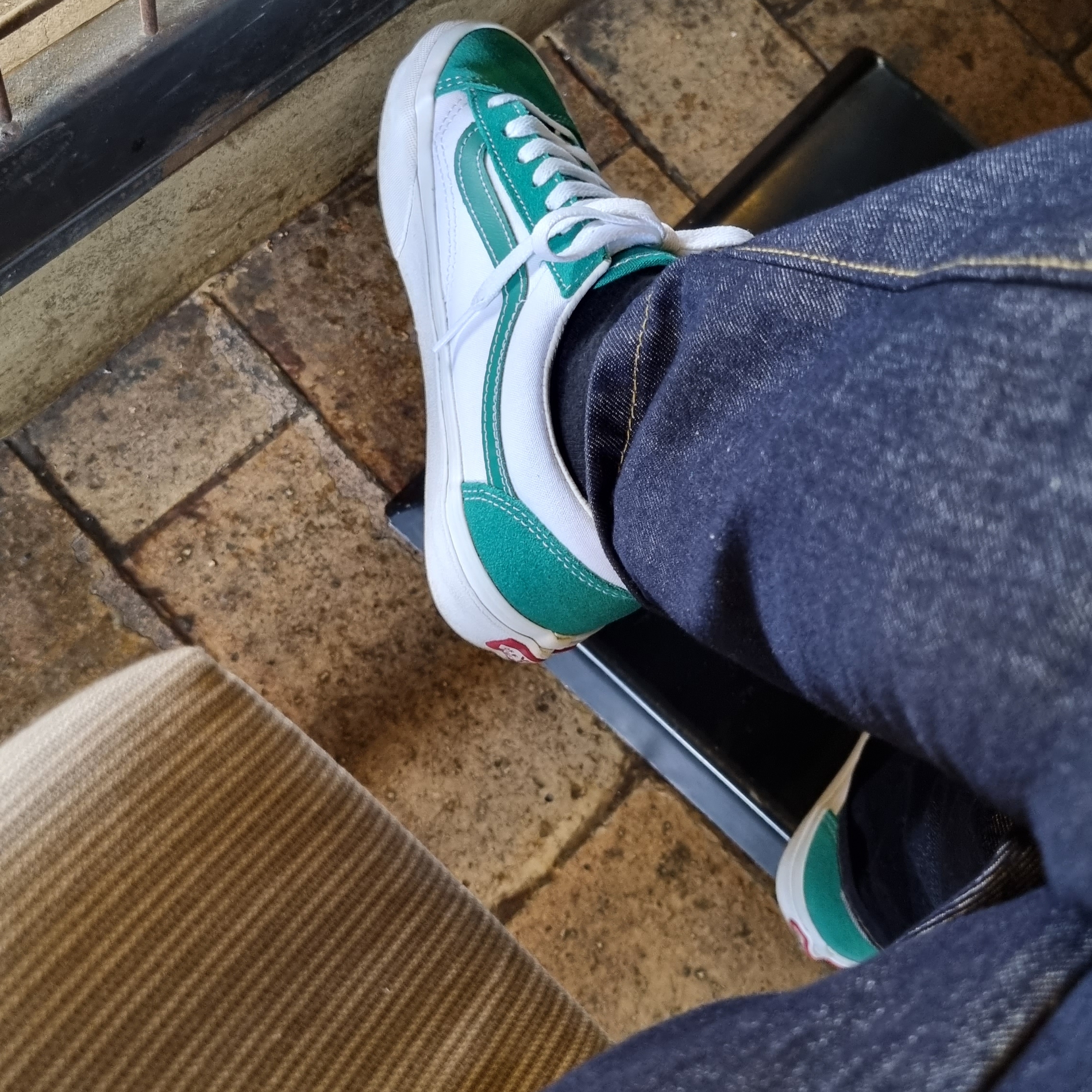 Vans Style 36 Classic Sport Cadmium Green 착용 스타일
