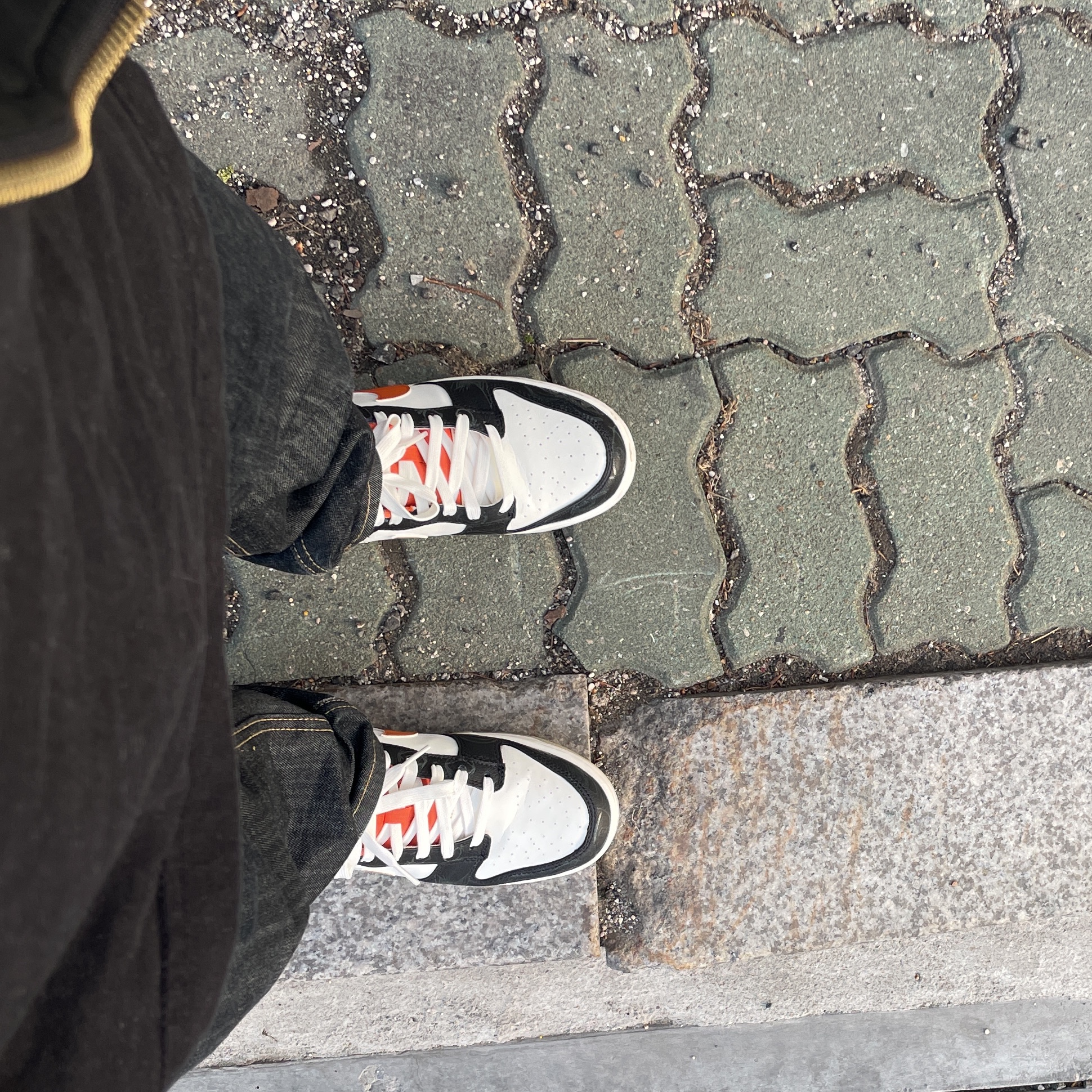 Nike Dunk Low Retro PRM Halloween 착용 스타일 - 2