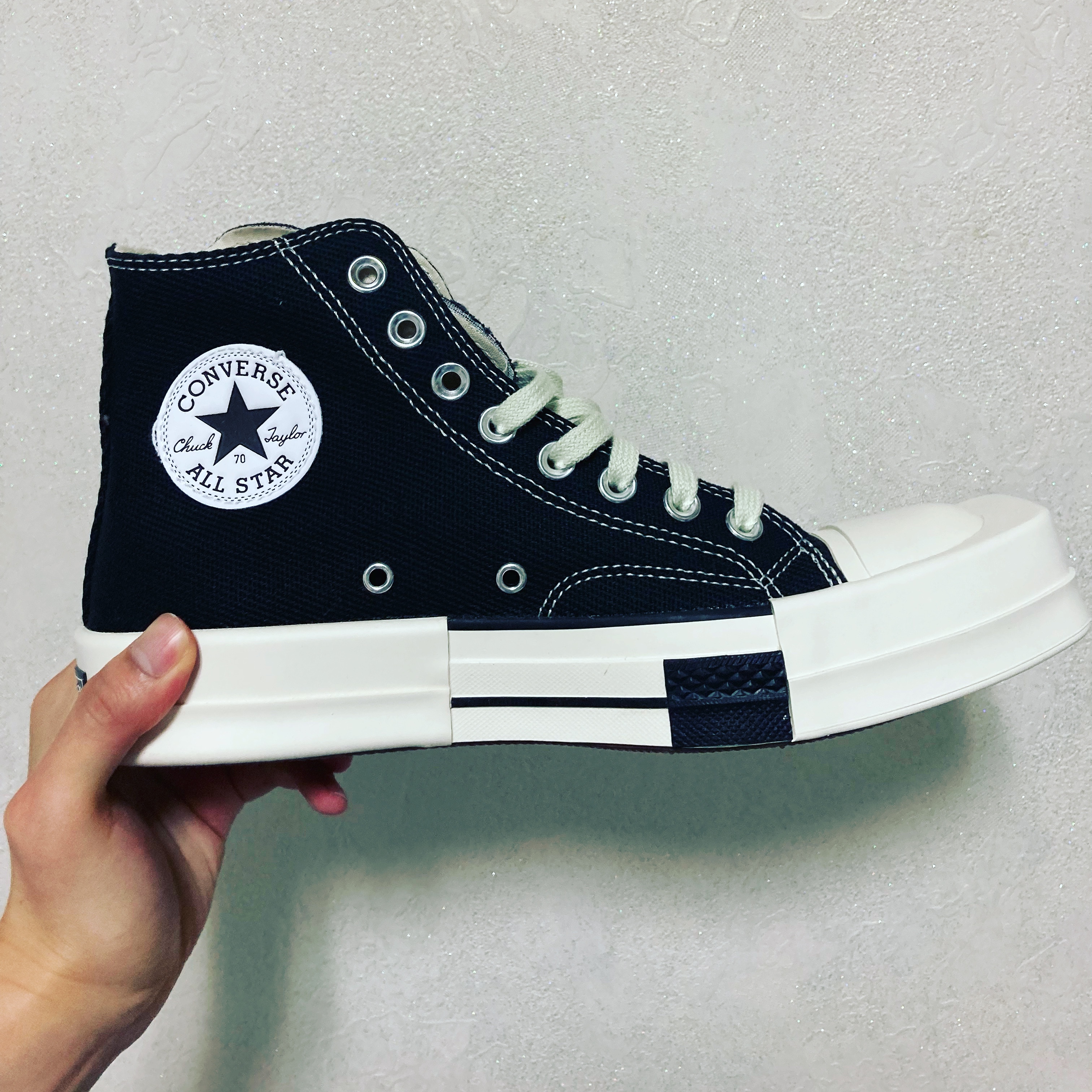Converse x Drkshdw Turbodrk Chuck 70 Hi Black 착용 스타일