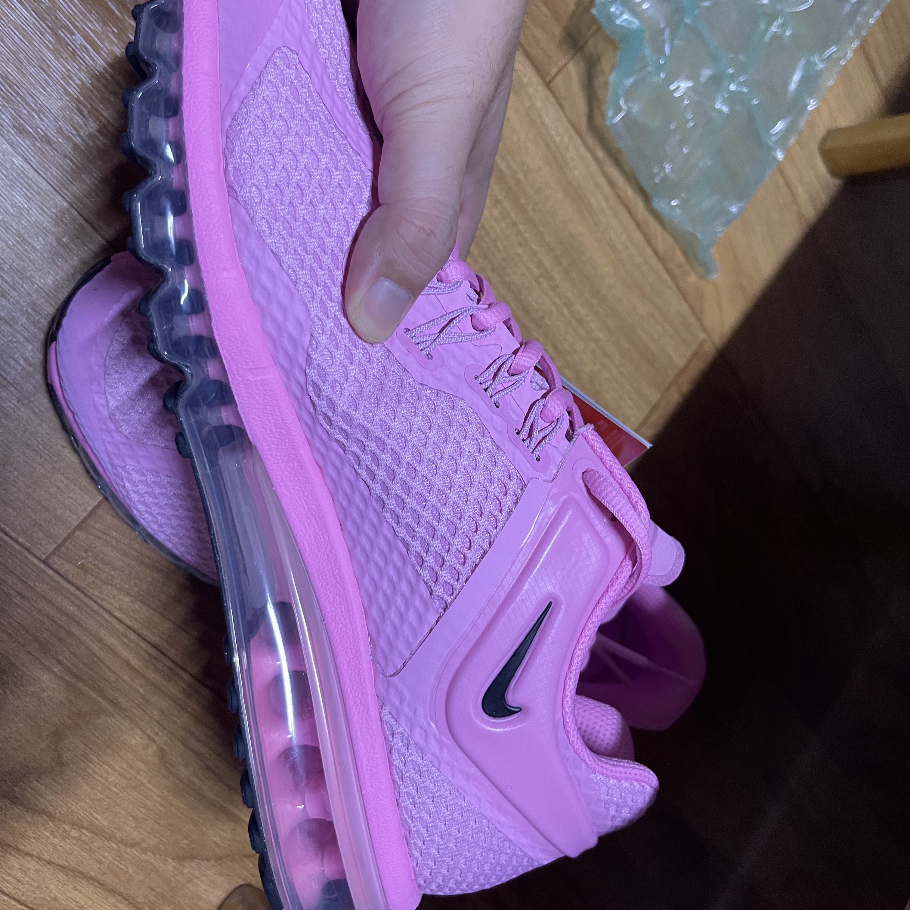 Nike x Stussy Air Max 2013 Psychic Pink 착용 스타일 - 2