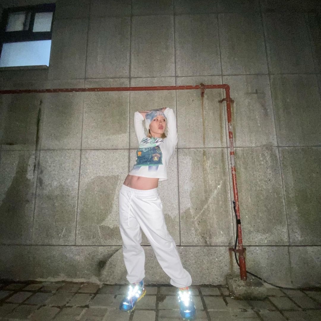 Safarispot Basic Safari Light Sweat Pants White 착용 스타일 - 5