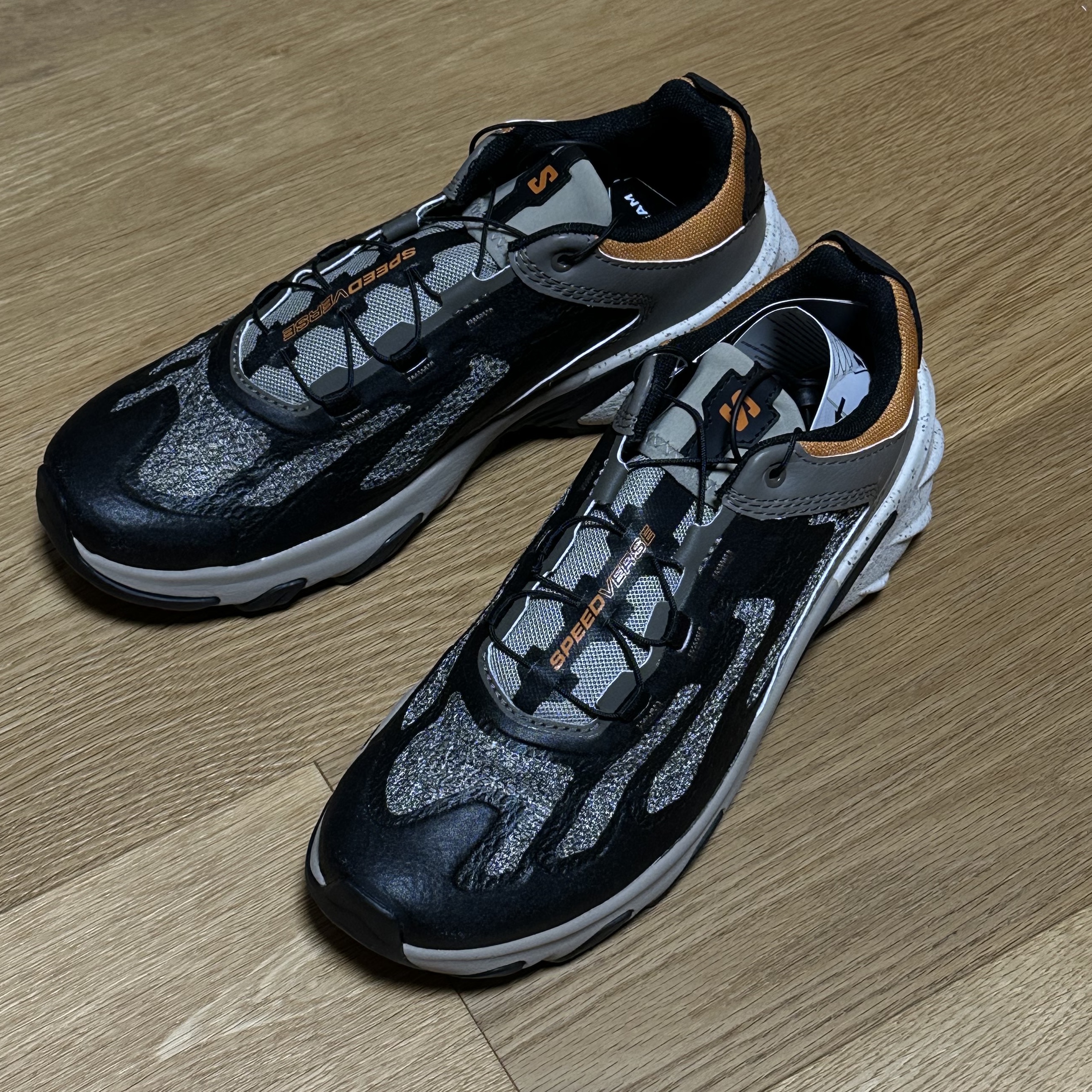 Salomon Speedverse PRG Major Brown Black Marmalade 착용 스타일