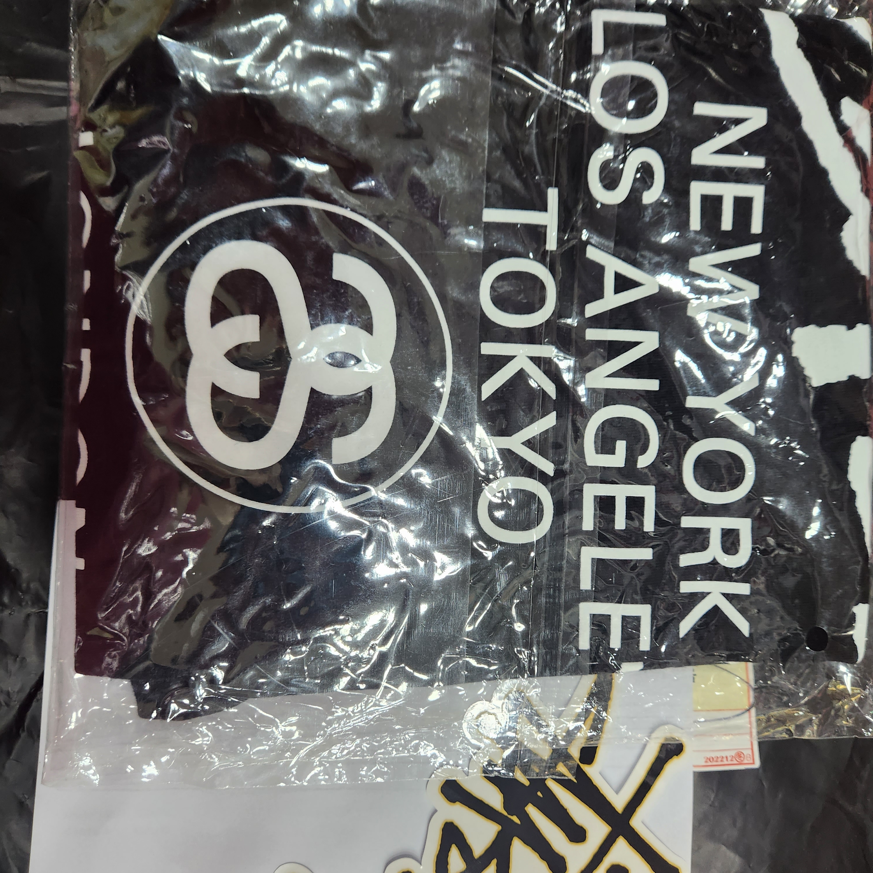 Stussy World Tour T-Shirt Black 착용 스타일