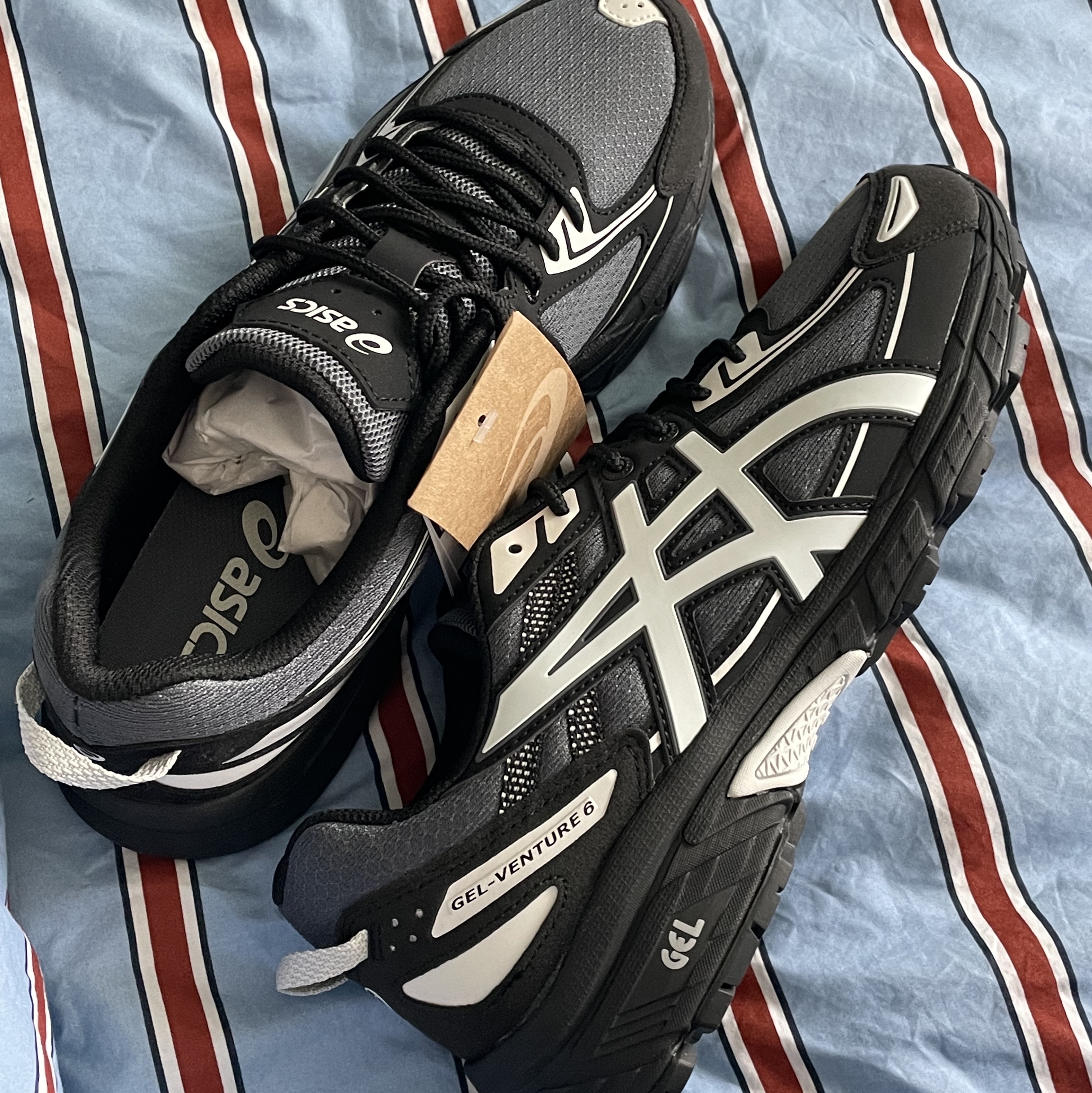 Asics Gel-Venture 6 Carrier Grey 착용 스타일 - 2