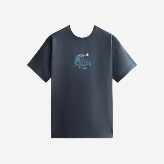 키스 x 콜롬비아 PFG 하이 타이드 빈티지 티셔츠 녹터널