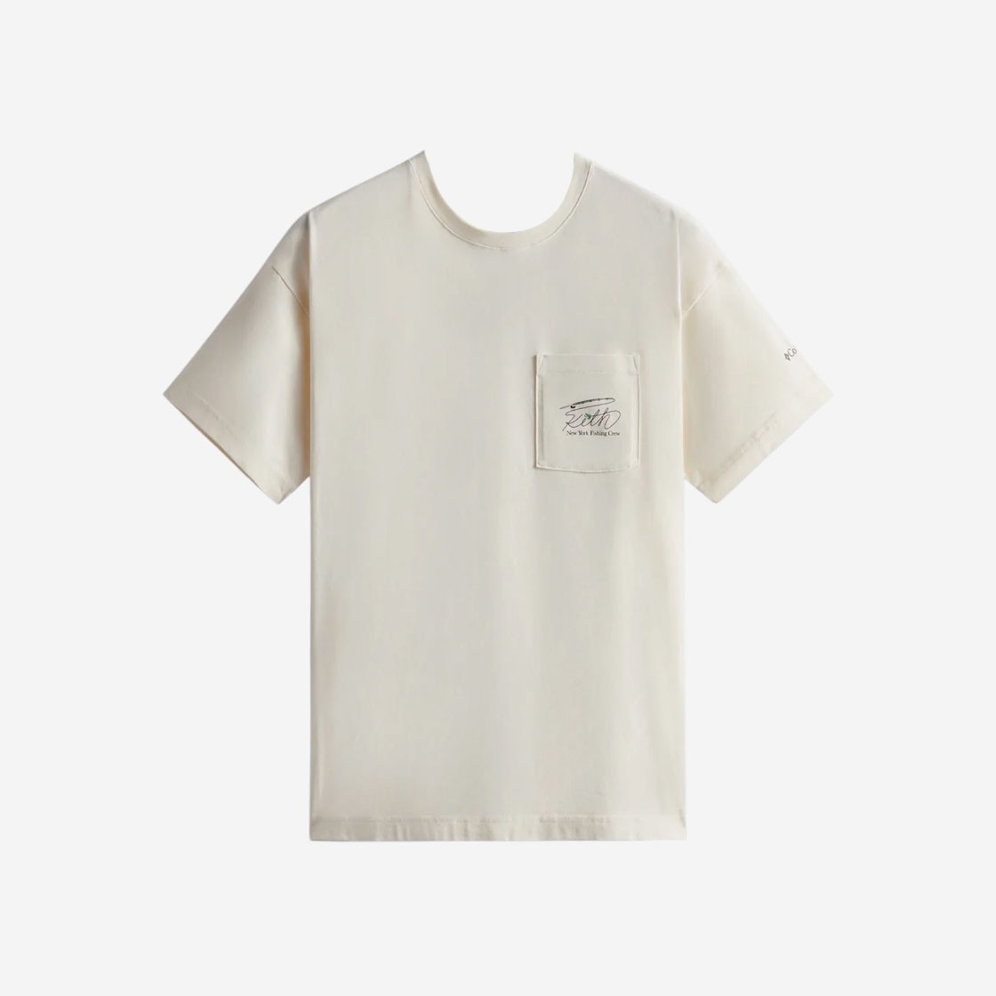 Kith x Columbia PFG Striped Bass Vintage T-Shirt Sandrift 상세 이미지 1