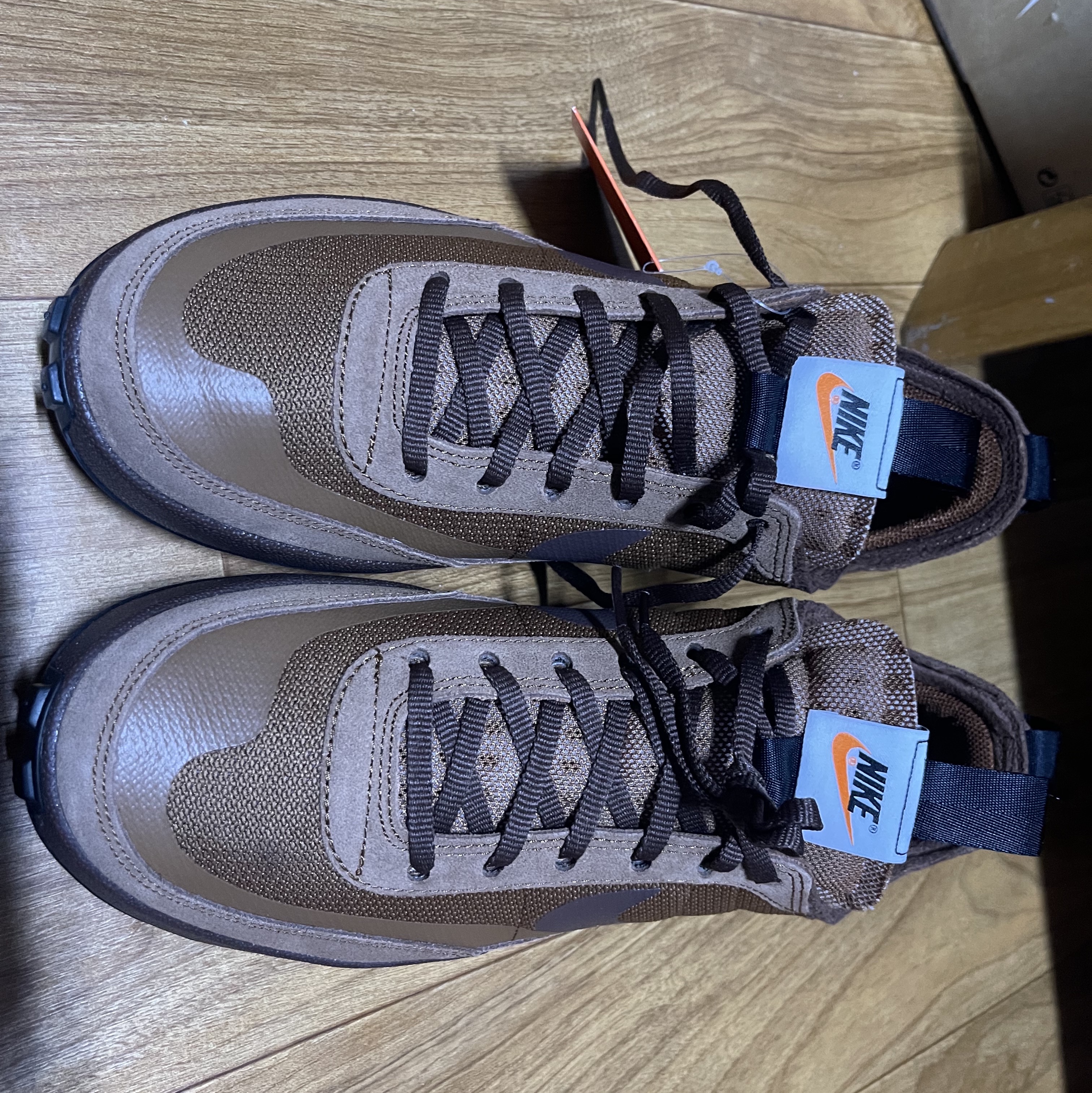 Nike x Tom Sachs General Purpose Shoe Brown 착용 스타일 - 1
