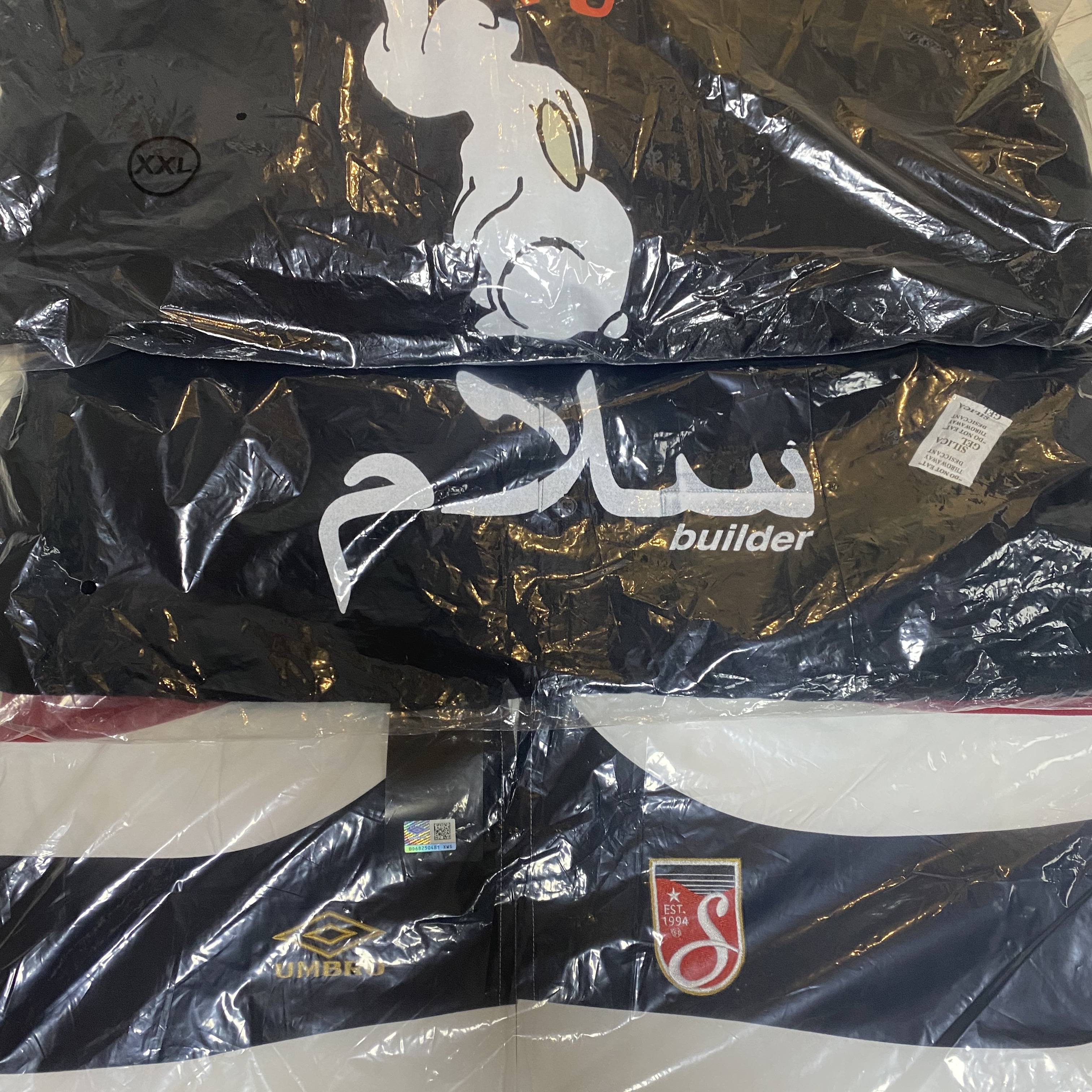 Supreme x Undercover S/S Flannel Shirt Black - 23SS, Supreme x Undercover Anti You Hooded Sweatshirt Black - 23SS 착용 스타일