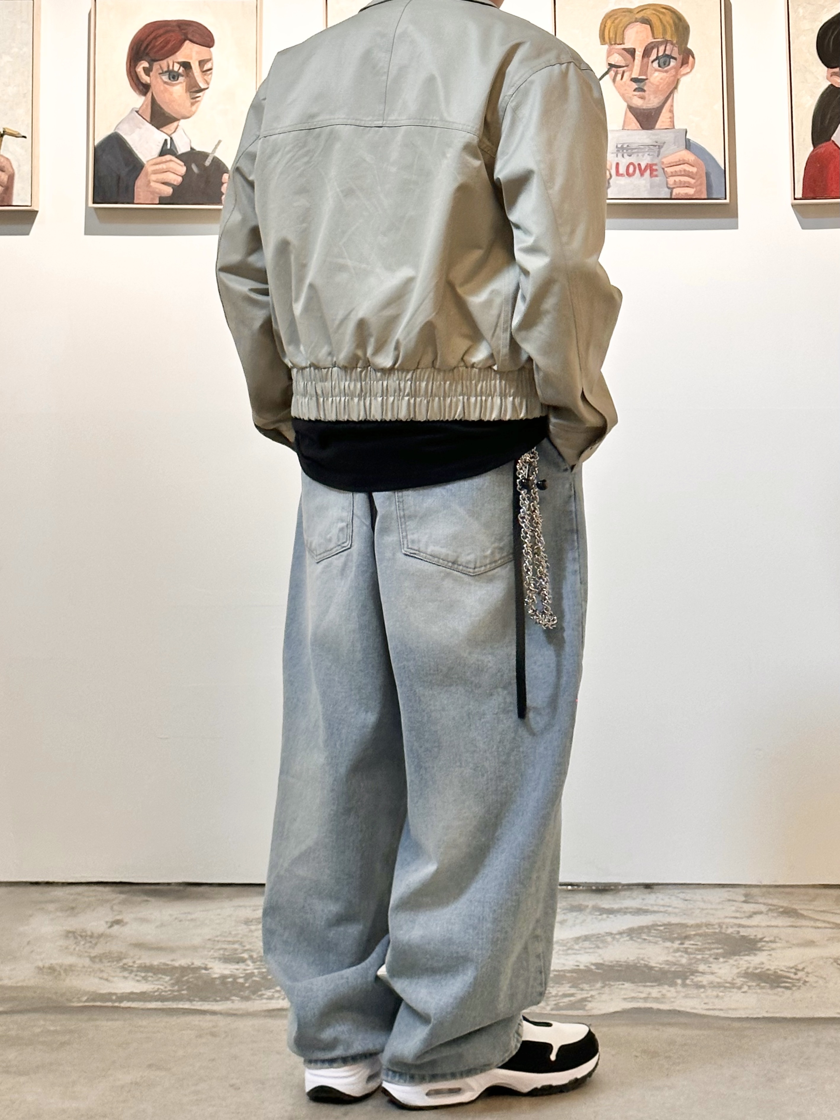 Nike x Comme des Garcons Homme Plus Air Max Sunder SP White Black 착용 스타일 - 4