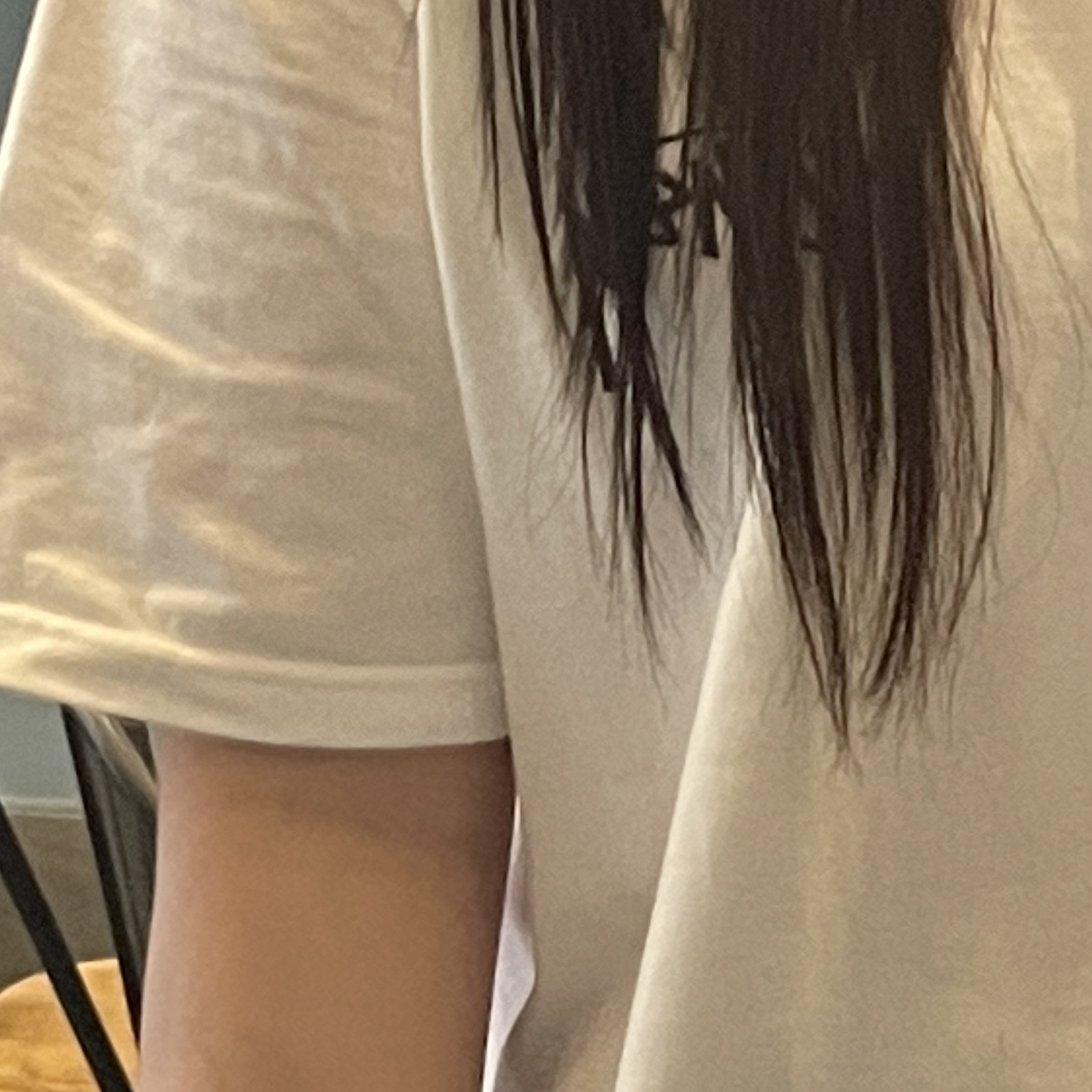 Stussy Fuzzy Dice T-Shirt White 착용 스타일