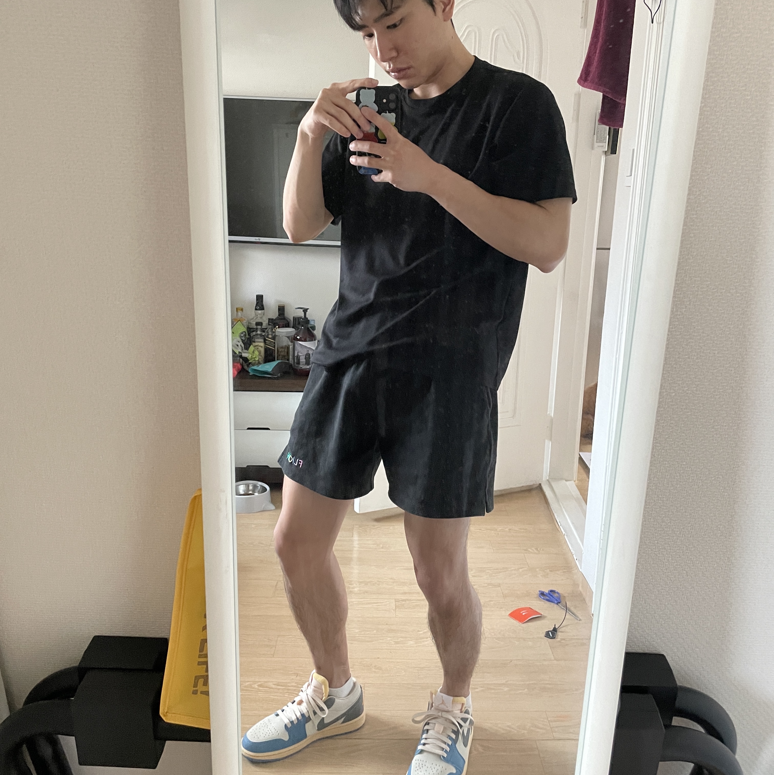 Jordan 1 Low SE Tokyo 96 착용 스타일
