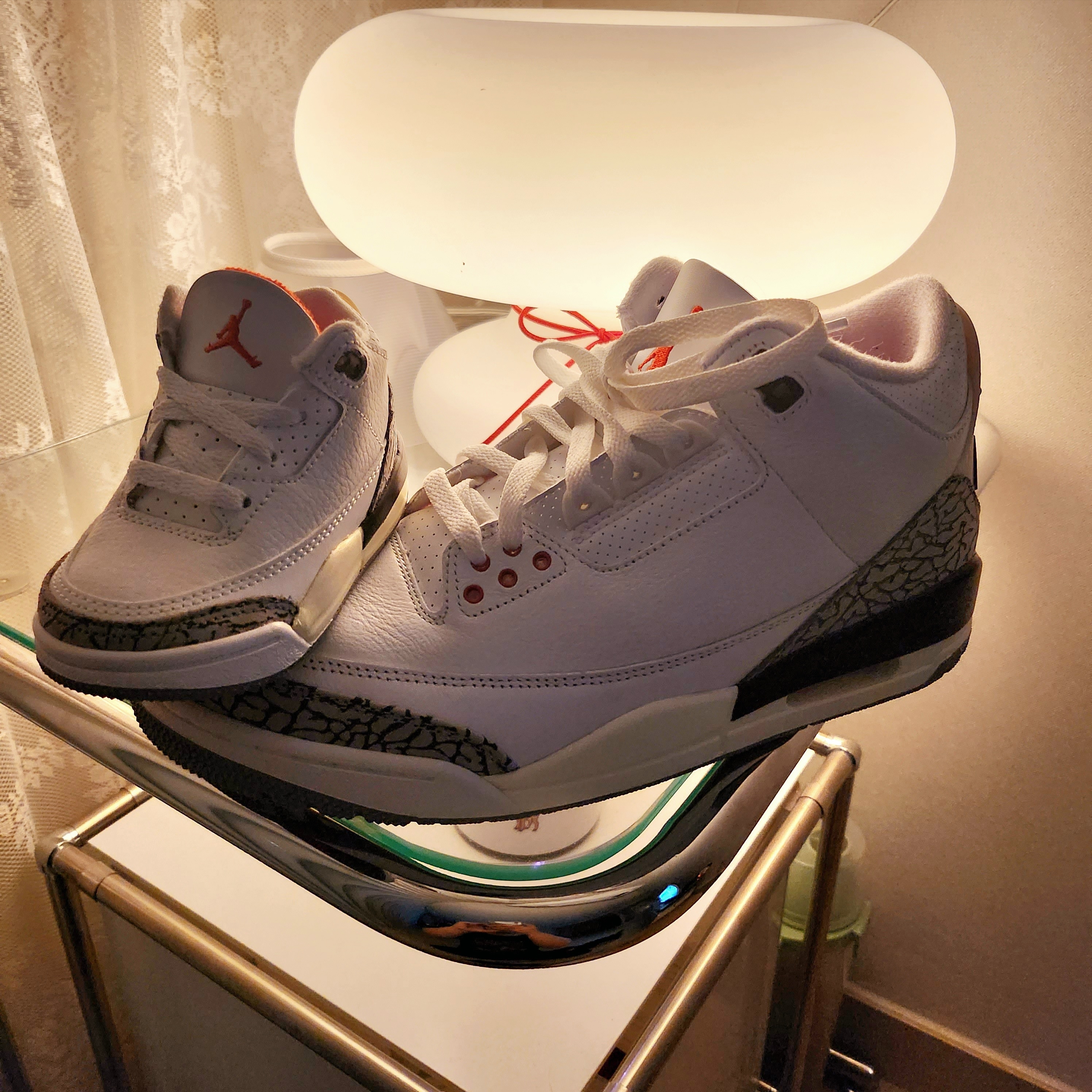Jordan 3 Retro White Cement Reimagined, (TD) Jordan 3 Retro White Cement Reimagined 착용 스타일